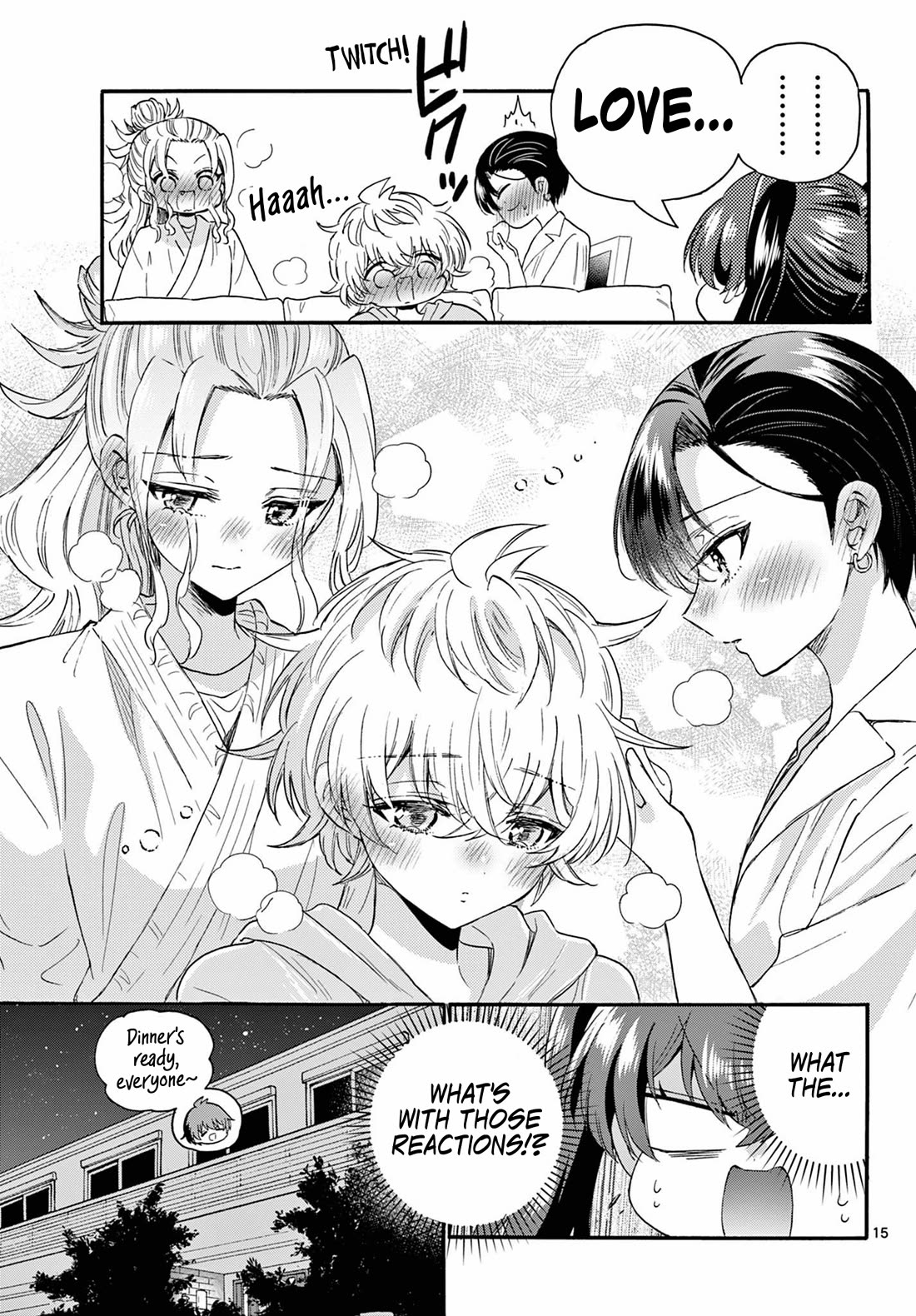 Mikadono Sanshimai wa Angai, Choroi Chapter 110 page 15 - Chapter 110: Letting loose.