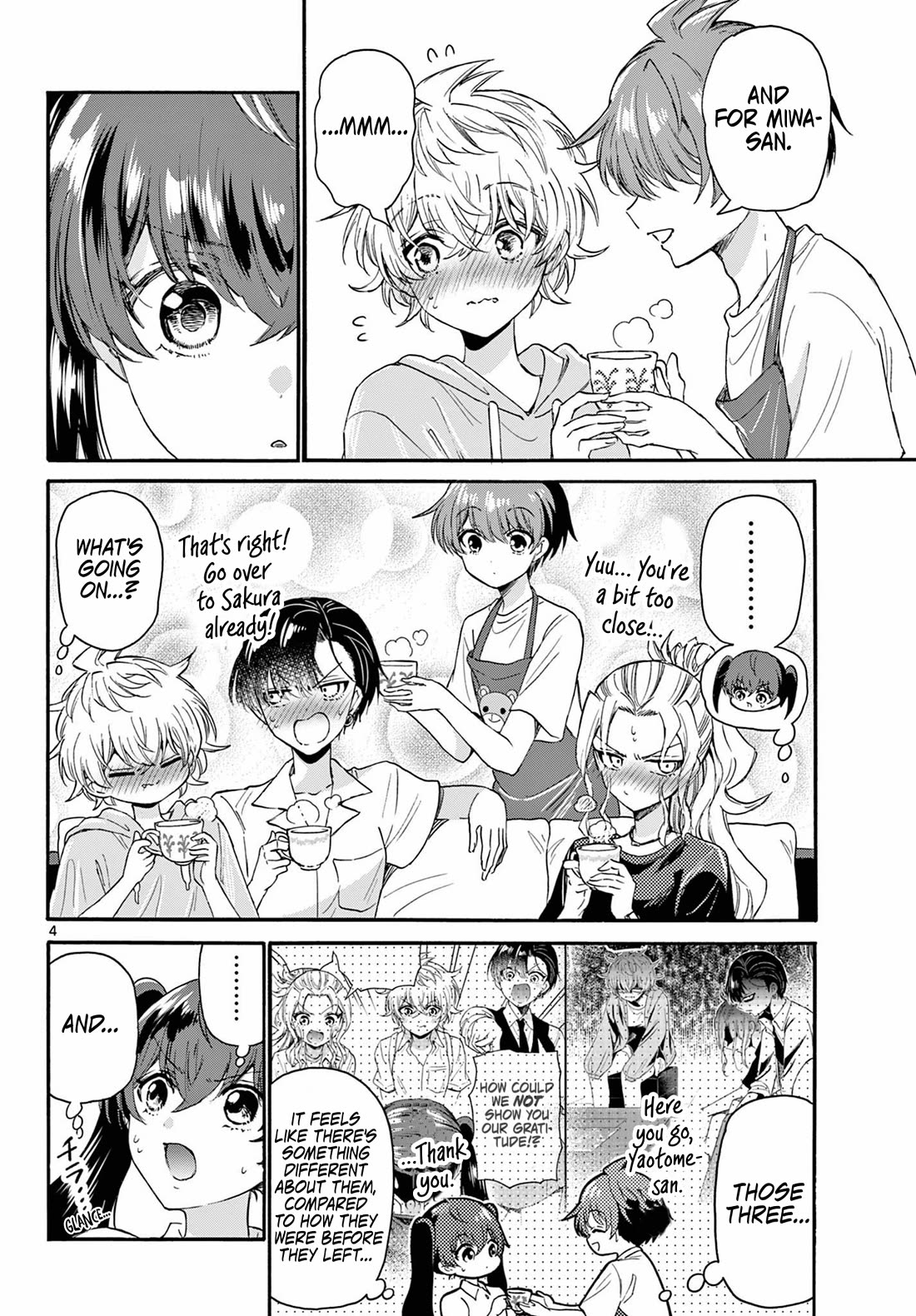 Mikadono Sanshimai wa Angai, Choroi Chapter 110 page 4 - Chapter 110: Letting loose.
