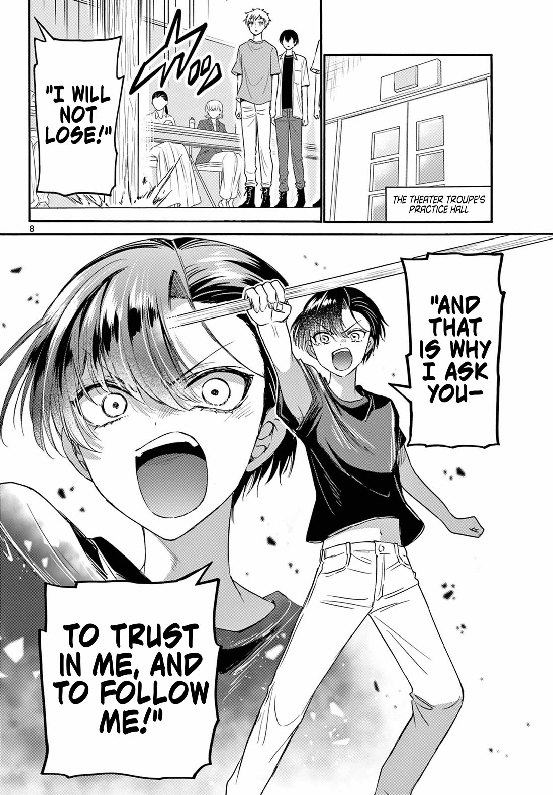 Mikadono Sanshimai wa Angai, Choroi Chapter 111 page 7 - Chapter 111: Moment of realization.