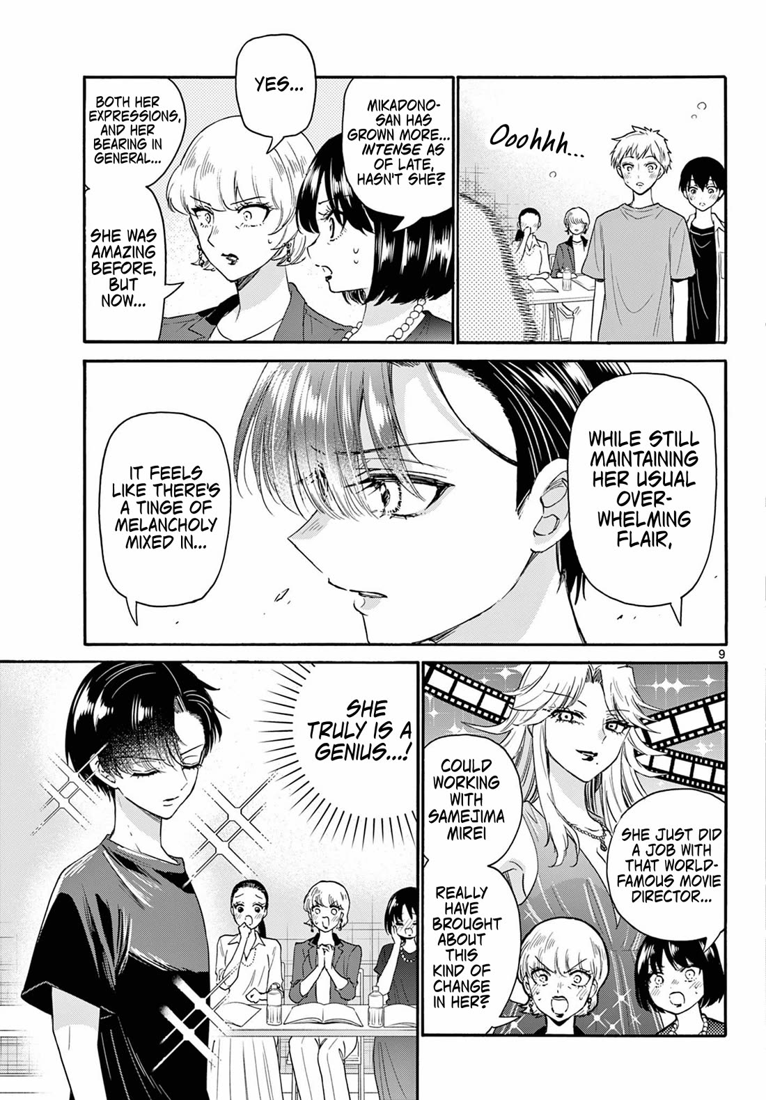 Mikadono Sanshimai wa Angai, Choroi Chapter 111 page 8 - Chapter 111: Moment of realization.