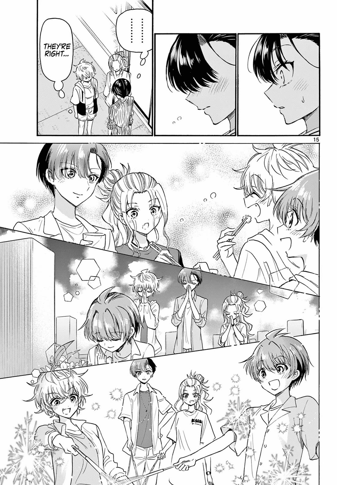 Mikadono Sanshimai wa Angai, Choroi Chapter 112 page 15 - Chapter 112: Kazuki's love.