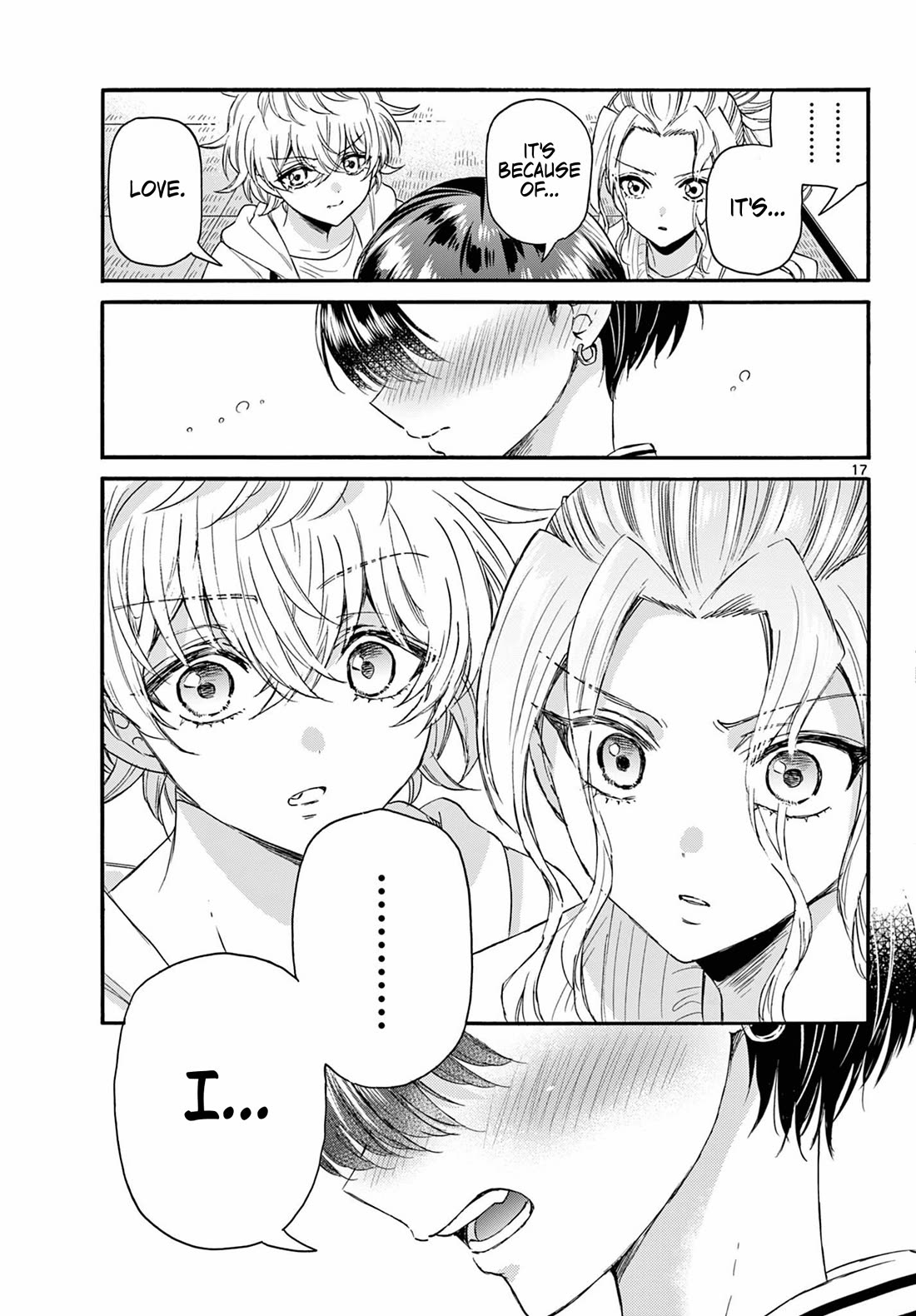 Mikadono Sanshimai wa Angai, Choroi Chapter 112 page 17 - Chapter 112: Kazuki's love.