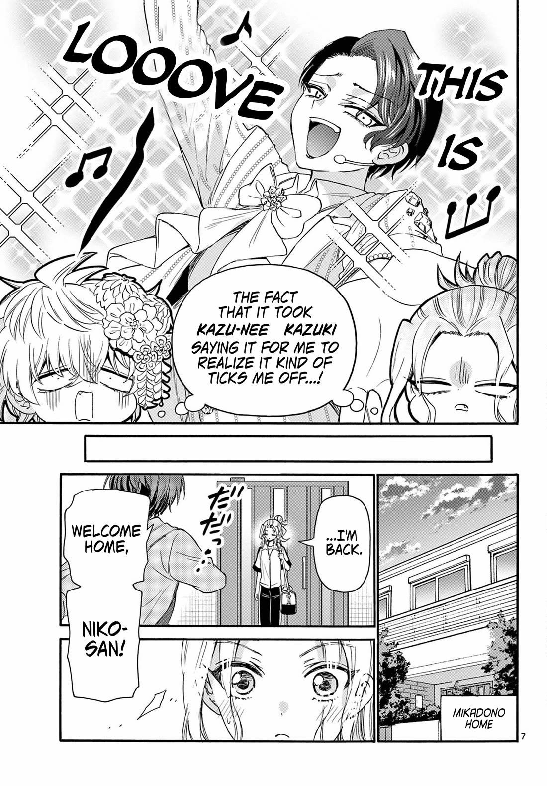 Mikadono Sanshimai wa Angai, Choroi Chapter 114 page 6 - Chapter 114: This is love.