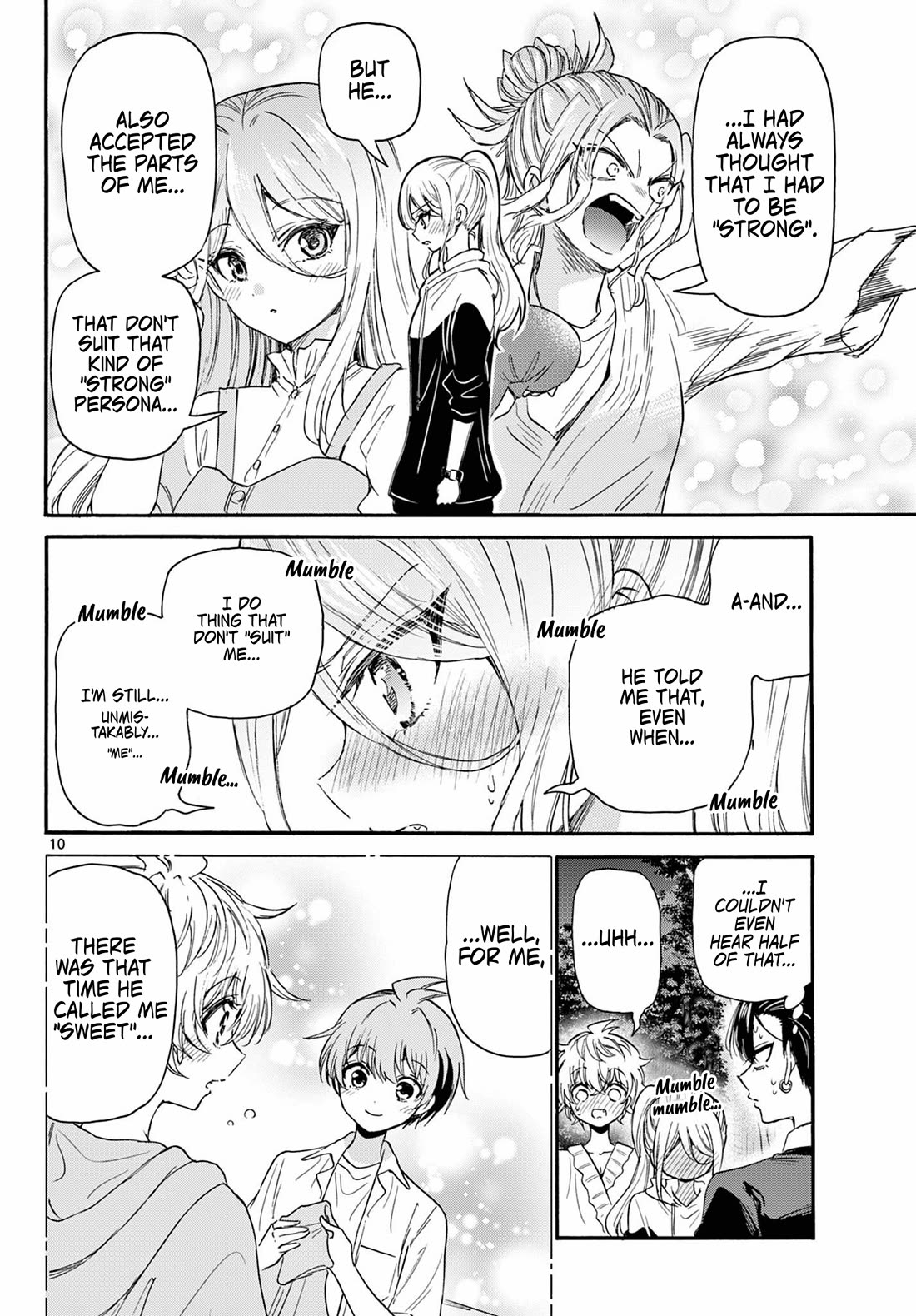 Mikadono Sanshimai wa Angai, Choroi Chapter 115 page 10 - Chapter 115: All three, together.