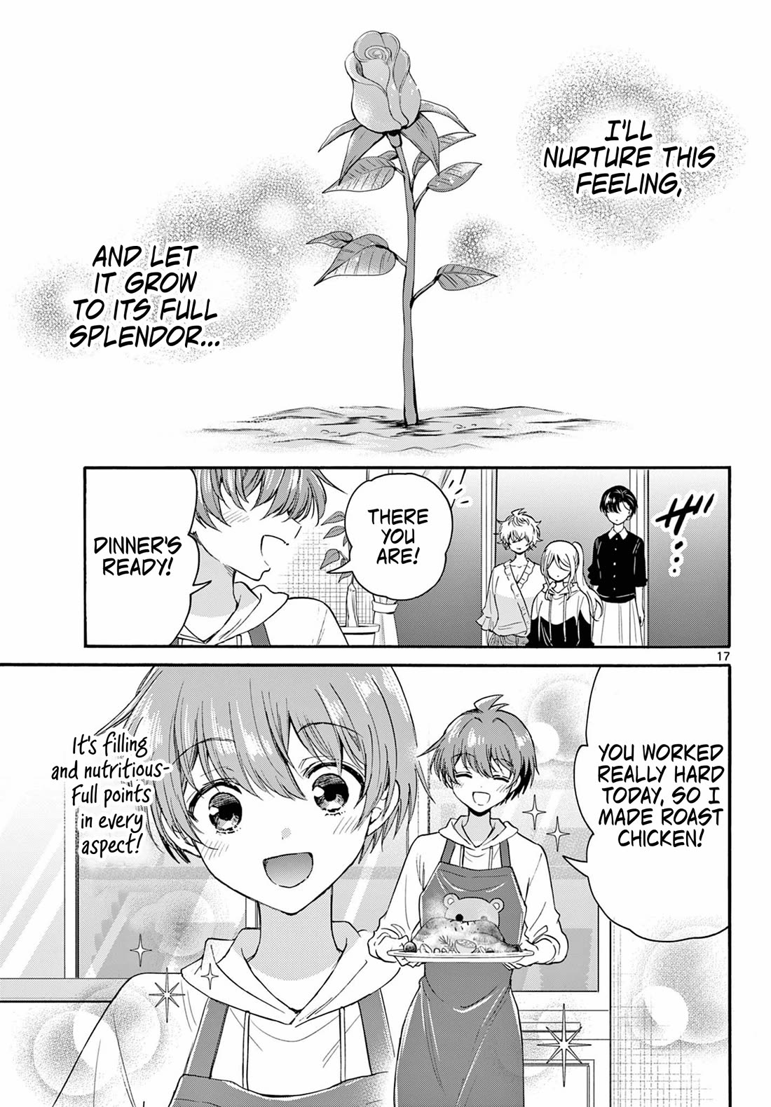 Mikadono Sanshimai wa Angai, Choroi Chapter 115 page 17 - Chapter 115: All three, together.