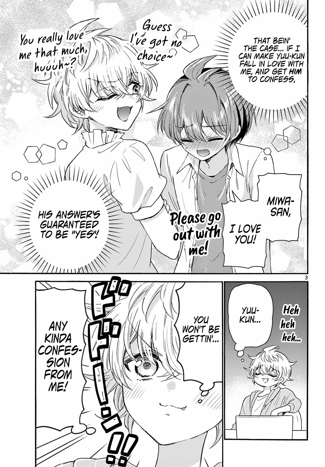 Mikadono Sanshimai wa Angai, Choroi Chapter 116 page 3 - Chapter 116: Niko's assault.
