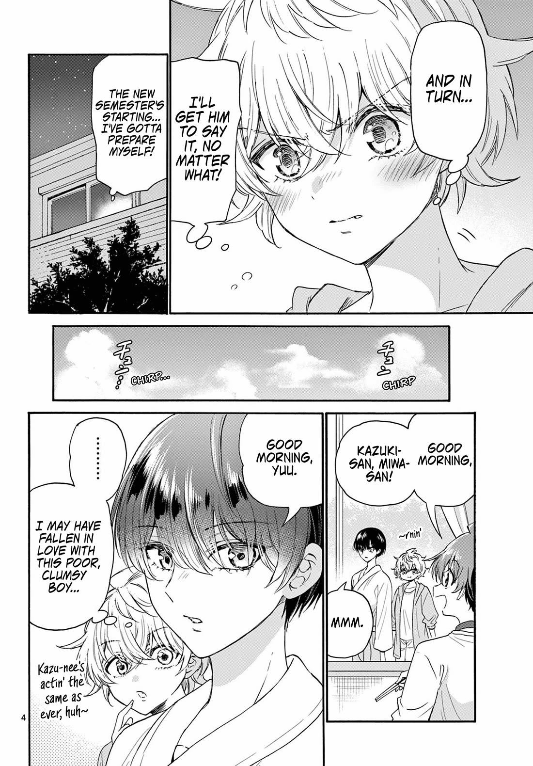 Mikadono Sanshimai wa Angai, Choroi Chapter 116 page 4 - Chapter 116: Niko's assault.