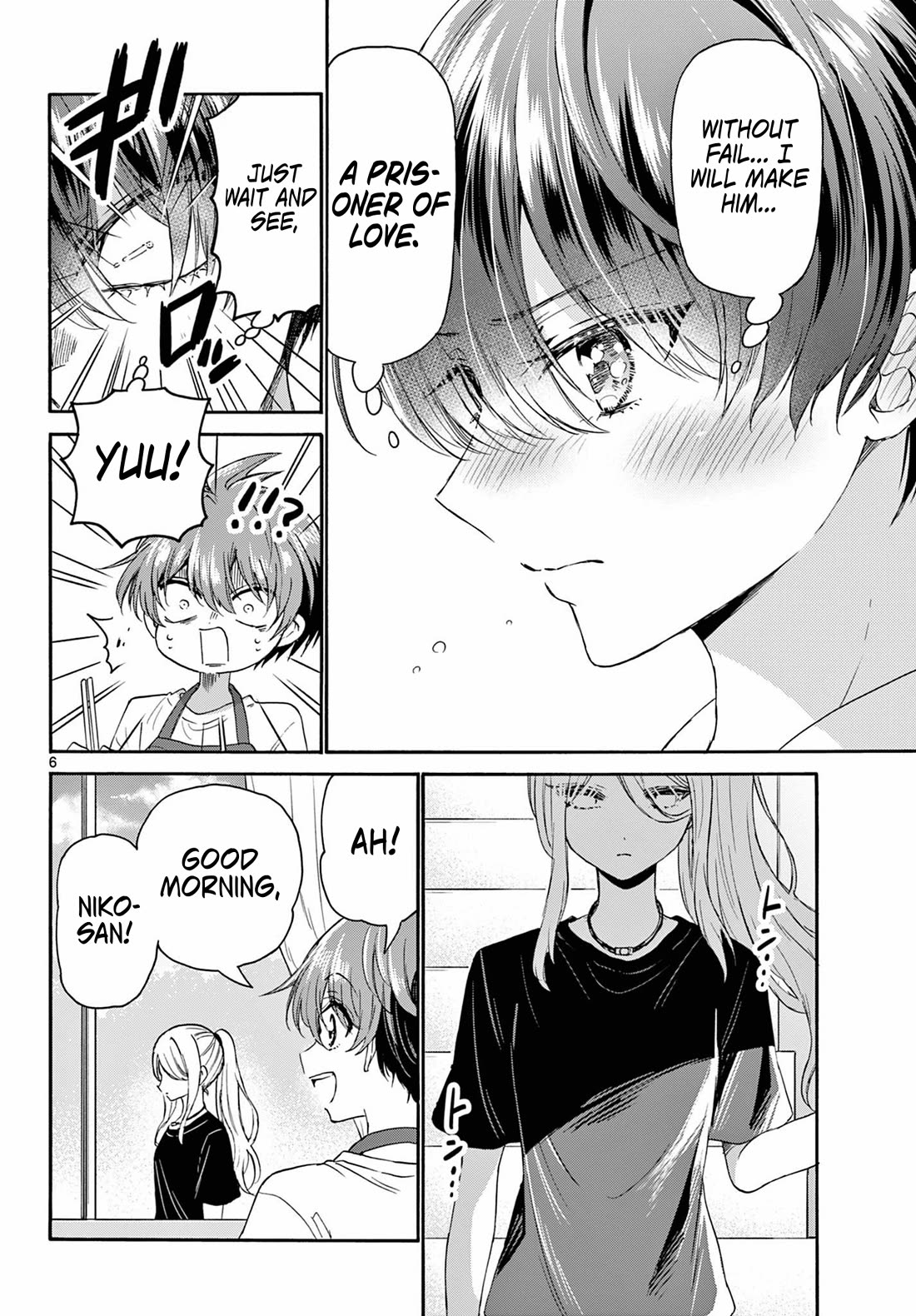 Mikadono Sanshimai wa Angai, Choroi Chapter 116 page 6 - Chapter 116: Niko's assault.