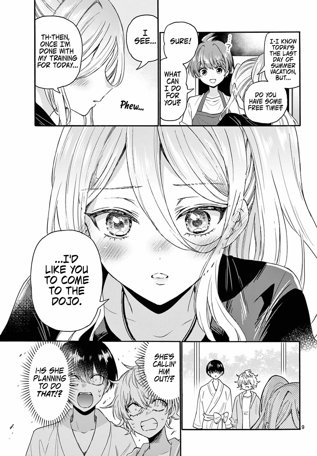 Mikadono Sanshimai wa Angai, Choroi Chapter 116 page 9 - Chapter 116: Niko's assault.