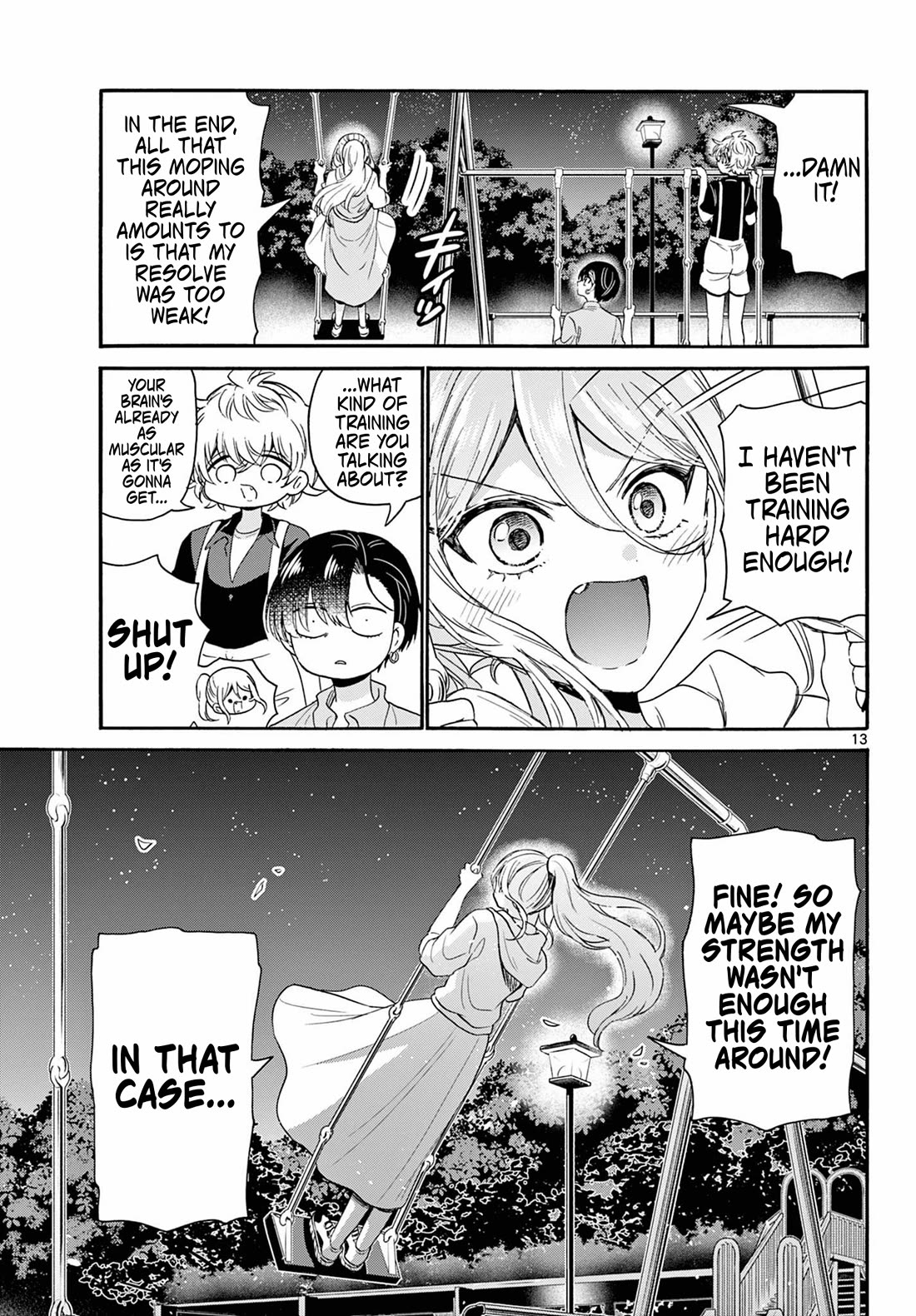 Mikadono Sanshimai wa Angai, Choroi Chapter 117 page 13 - Chapter 117: A serious confession.