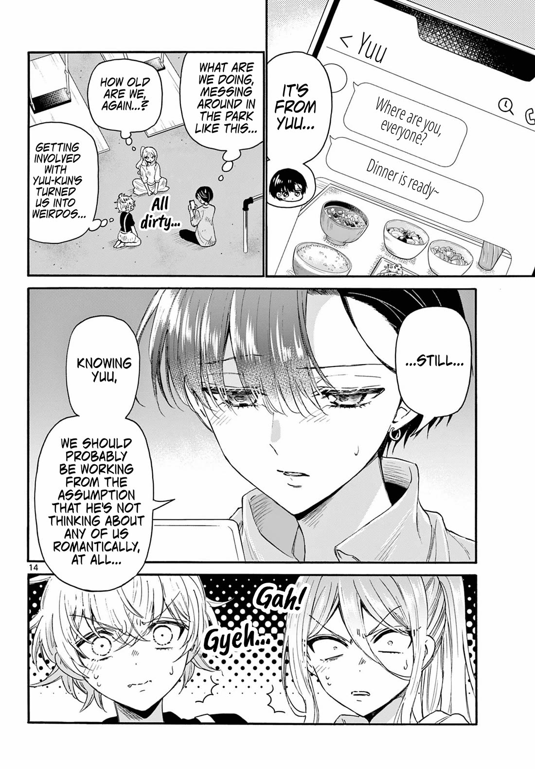 Mikadono Sanshimai wa Angai, Choroi Chapter 118 page 14 - Chapter 118: The real battle.