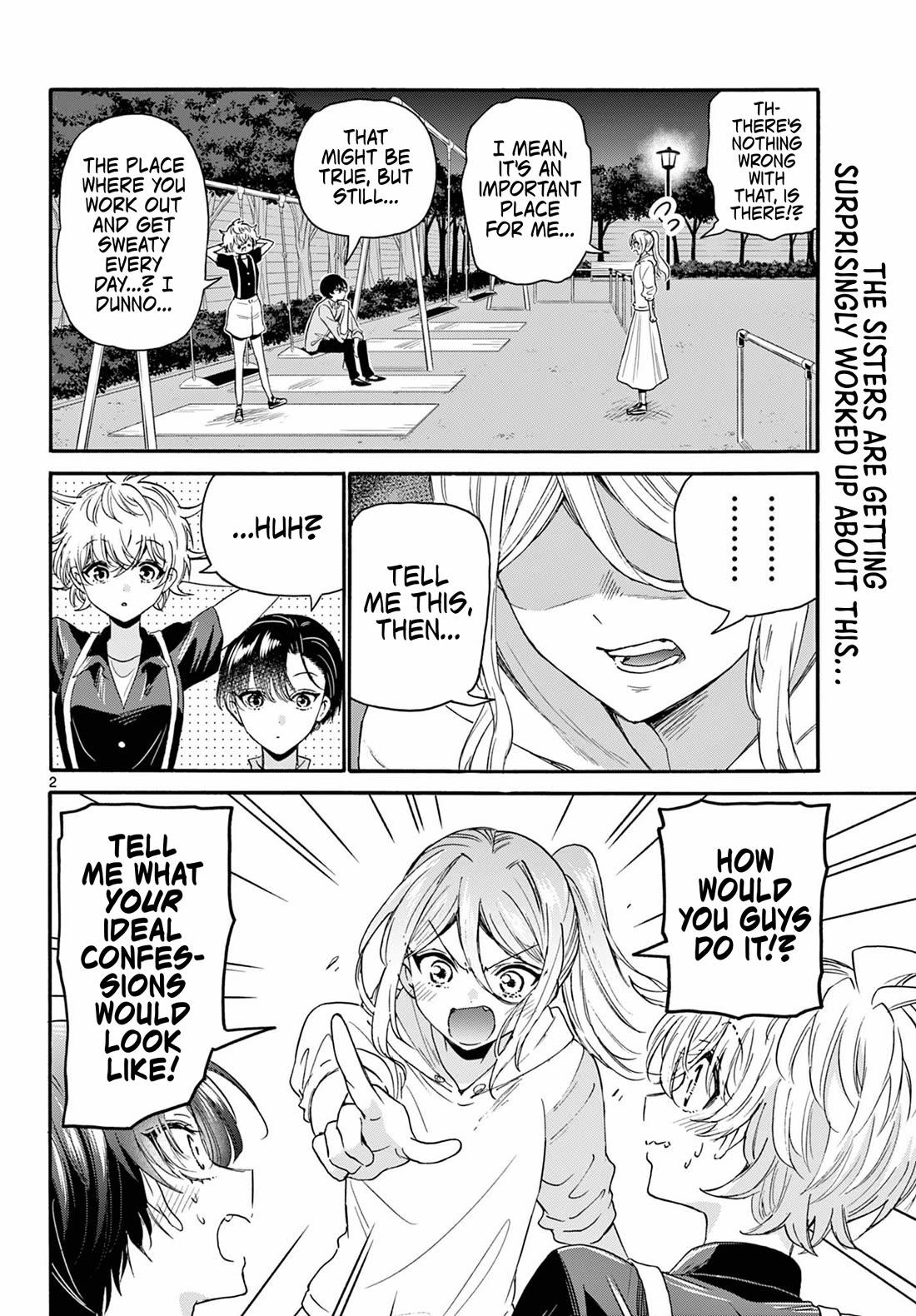 Mikadono Sanshimai wa Angai, Choroi Chapter 118 page 2 - Chapter 118: The real battle.