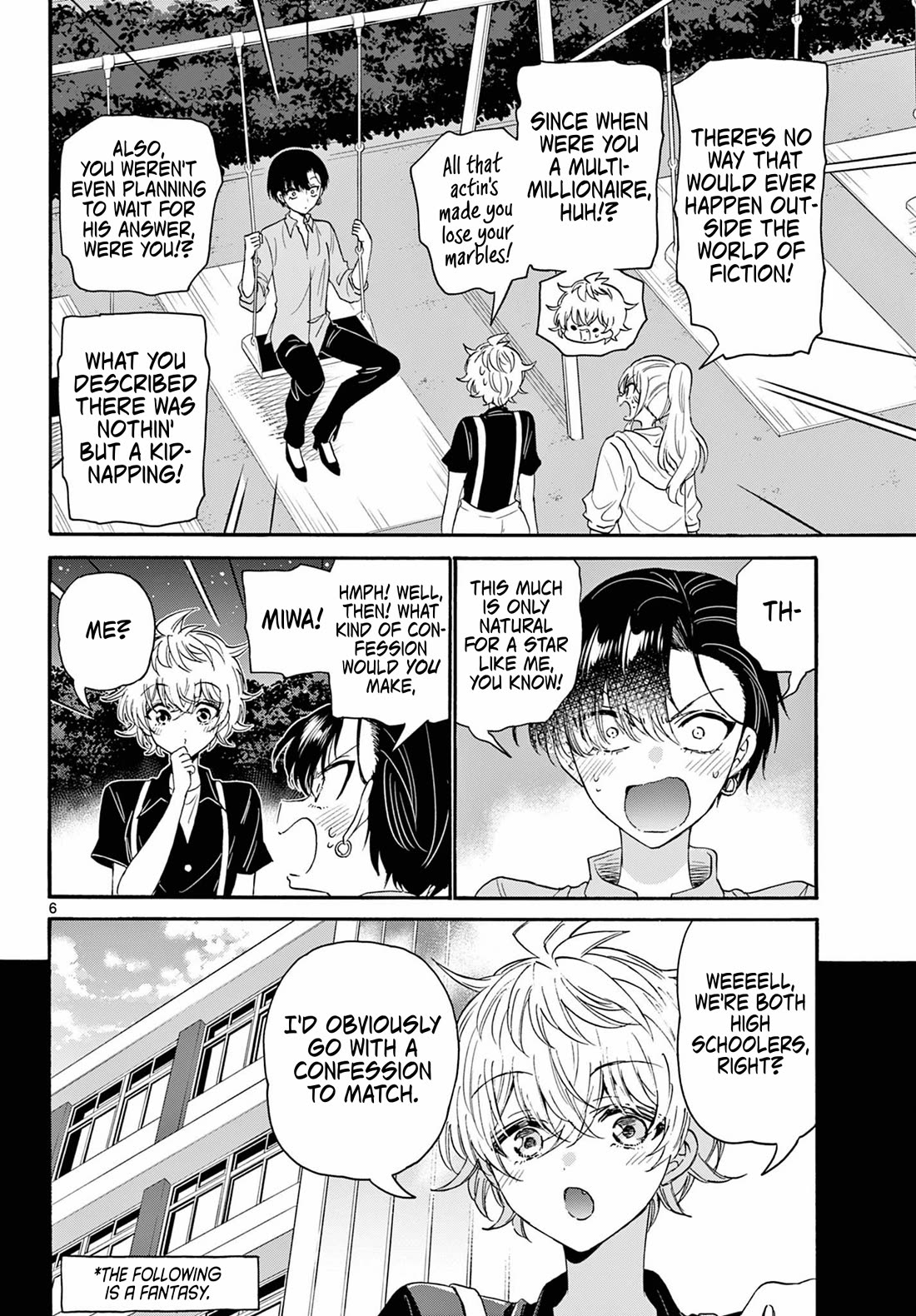 Mikadono Sanshimai wa Angai, Choroi Chapter 118 page 6 - Chapter 118: The real battle.