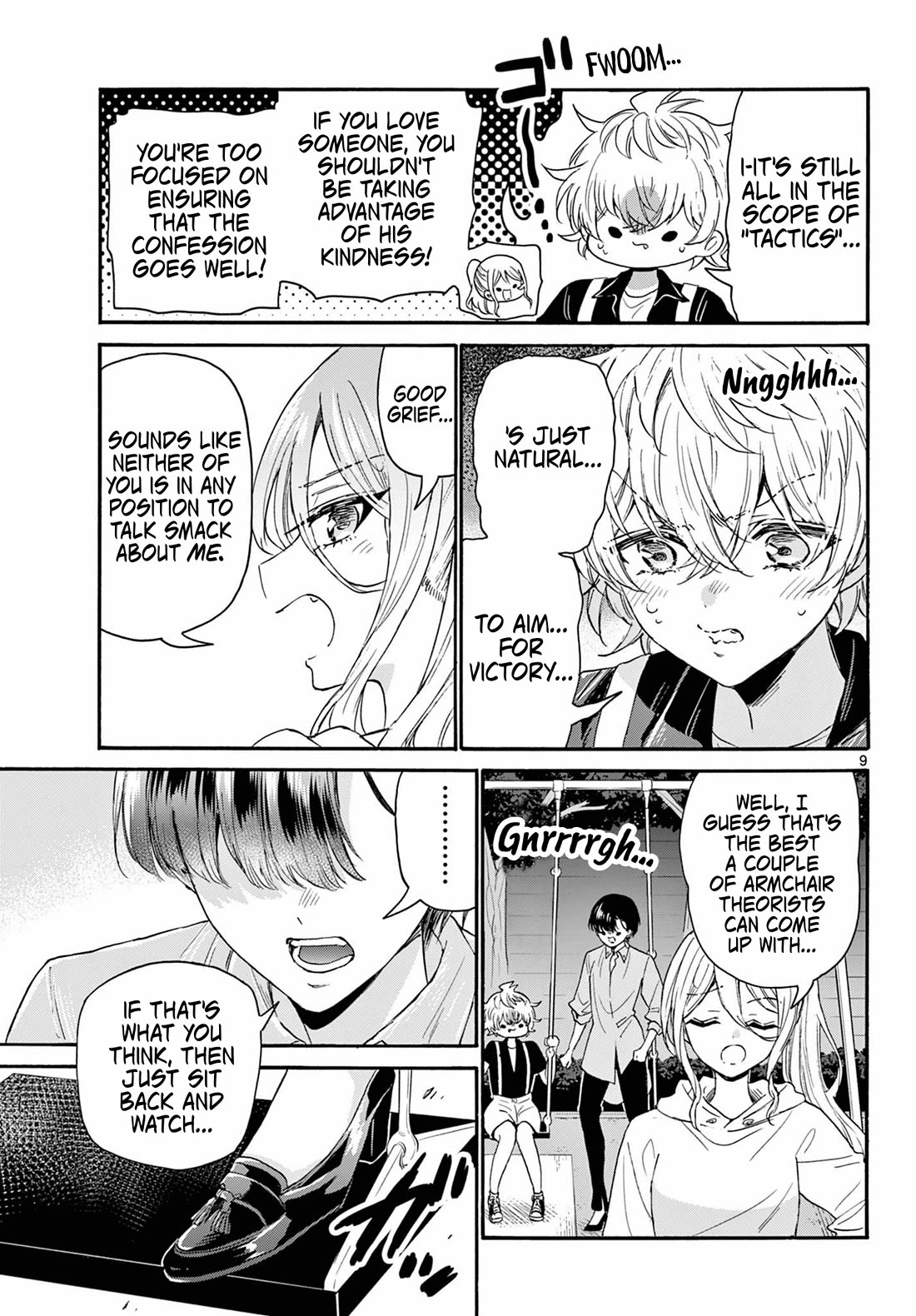 Mikadono Sanshimai wa Angai, Choroi Chapter 118 page 9 - Chapter 118: The real battle.