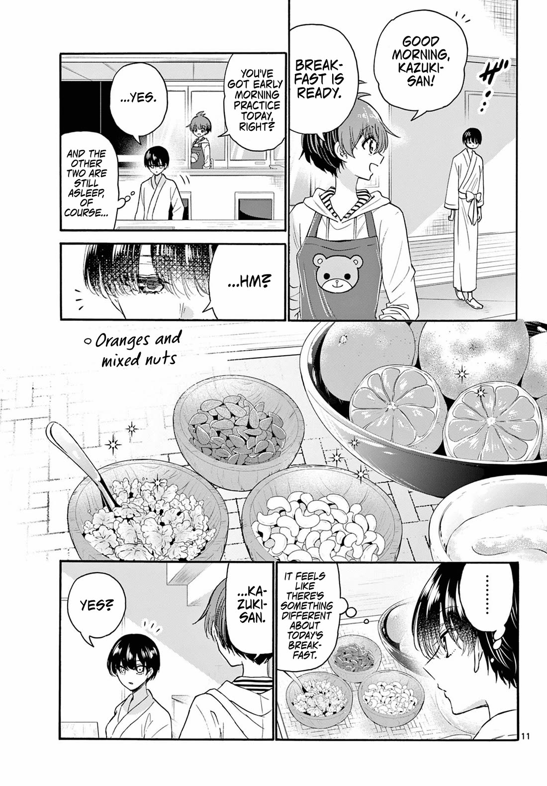 Mikadono Sanshimai wa Angai, Choroi Chapter 119 page 11 - Chapter 119: The eldest sister, in love.