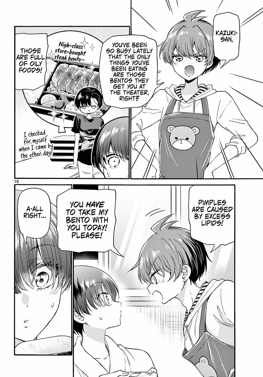 Mikadono Sanshimai wa Angai, Choroi Chapter 119 page 16 - Chapter 119: The eldest sister, in love.