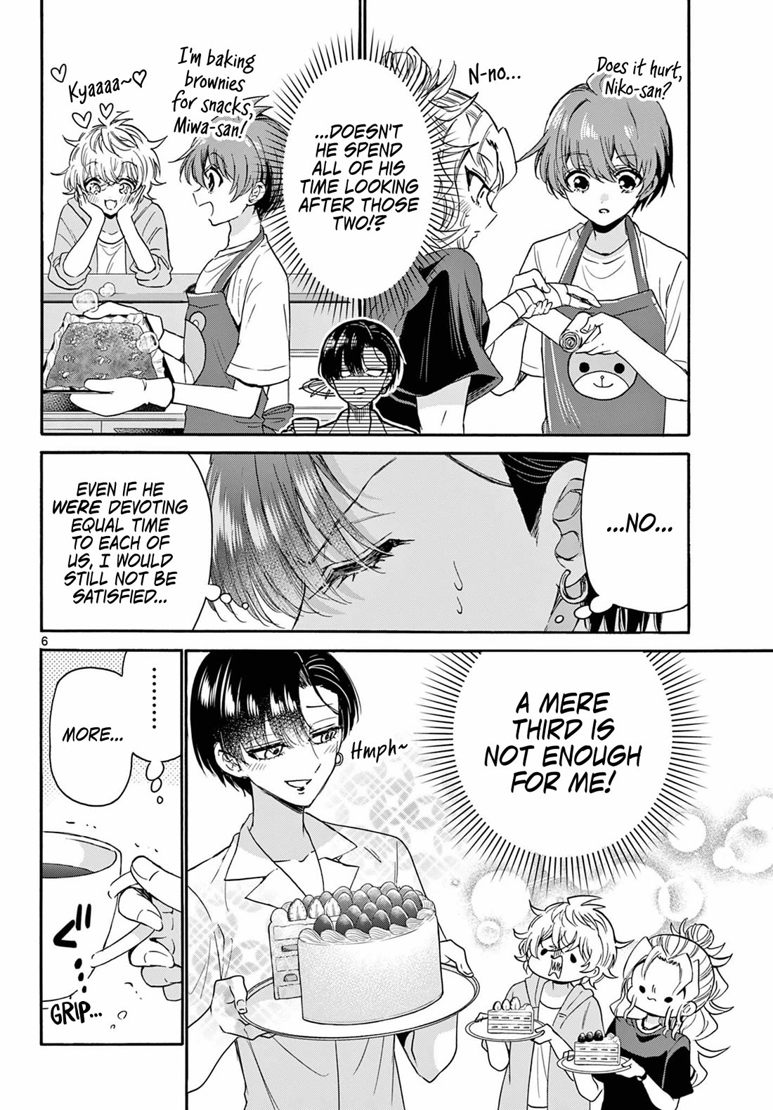 Mikadono Sanshimai wa Angai, Choroi Chapter 119 page 6 - Chapter 119: The eldest sister, in love.