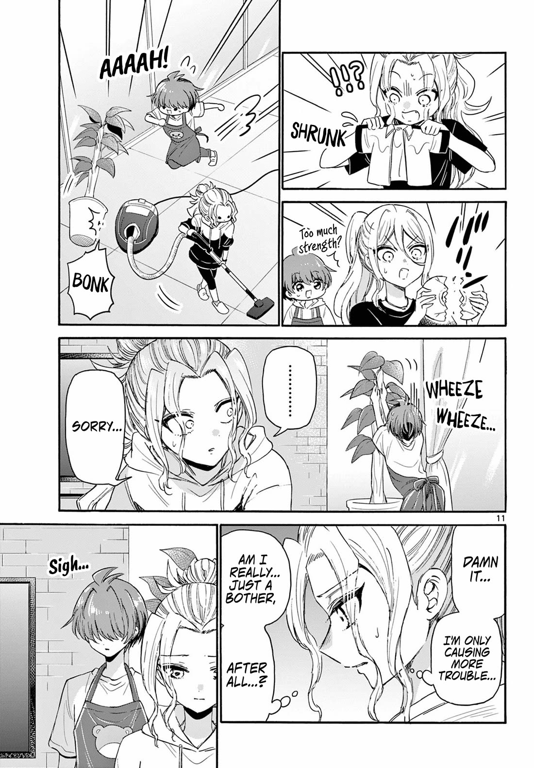 Mikadono Sanshimai wa Angai, Choroi Chapter 120 page 11 - Chapter 120: The middle sister, in love.