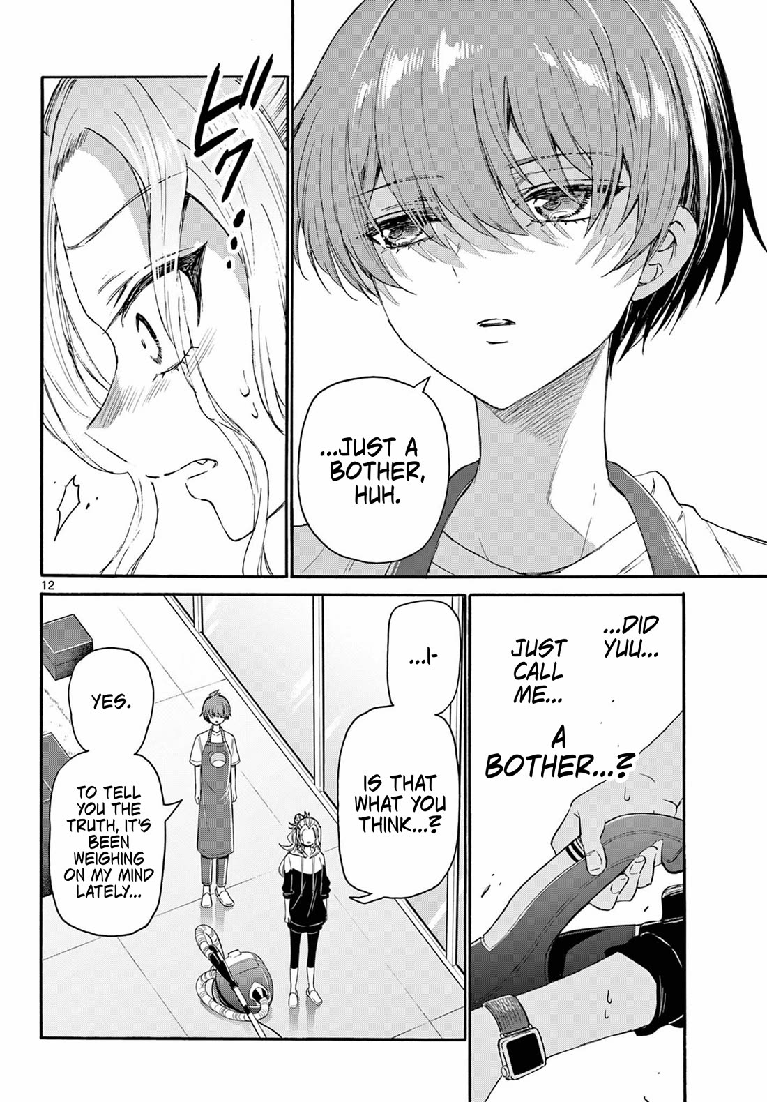 Mikadono Sanshimai wa Angai, Choroi Chapter 120 page 12 - Chapter 120: The middle sister, in love.