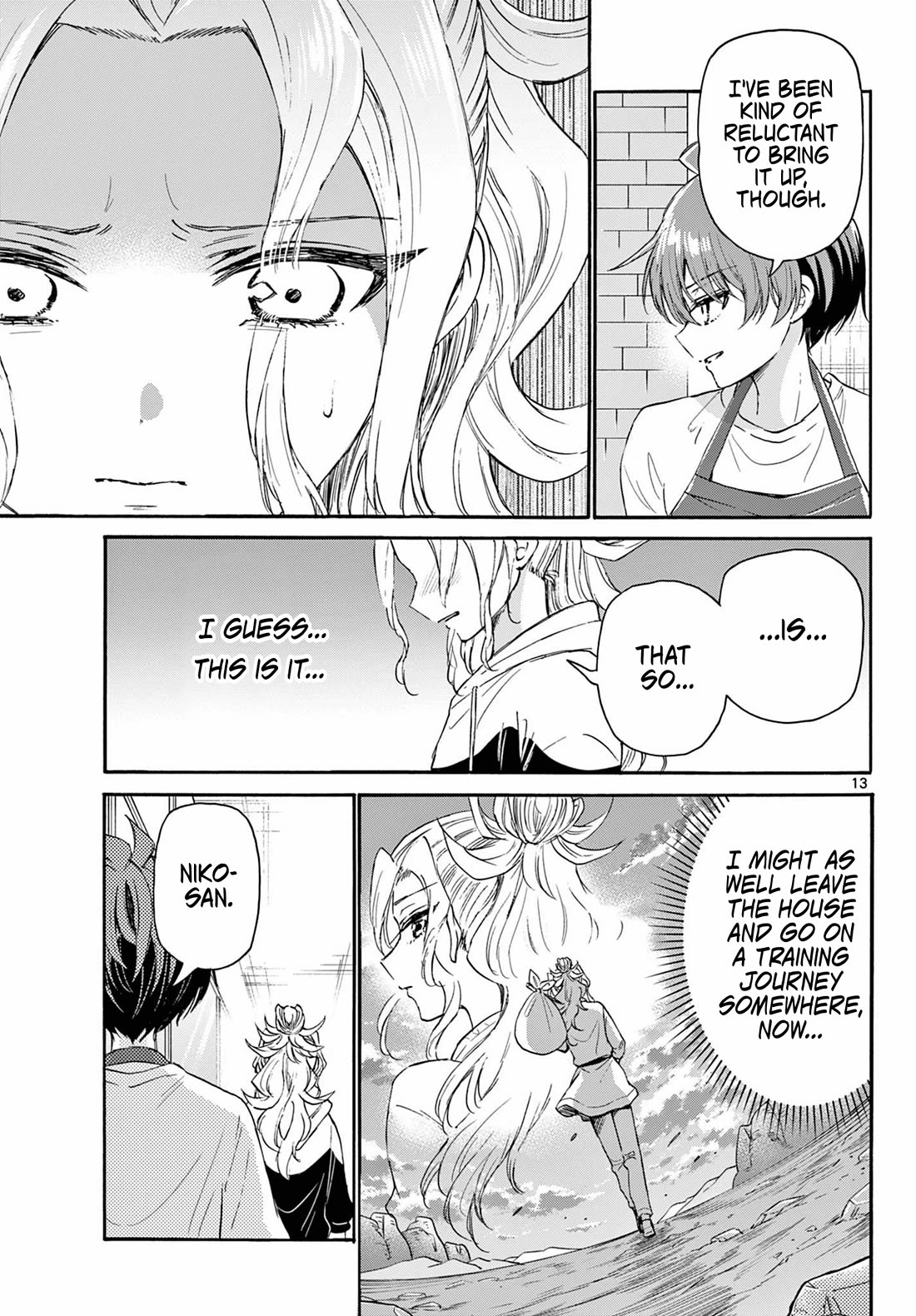 Mikadono Sanshimai wa Angai, Choroi Chapter 120 page 13 - Chapter 120: The middle sister, in love.