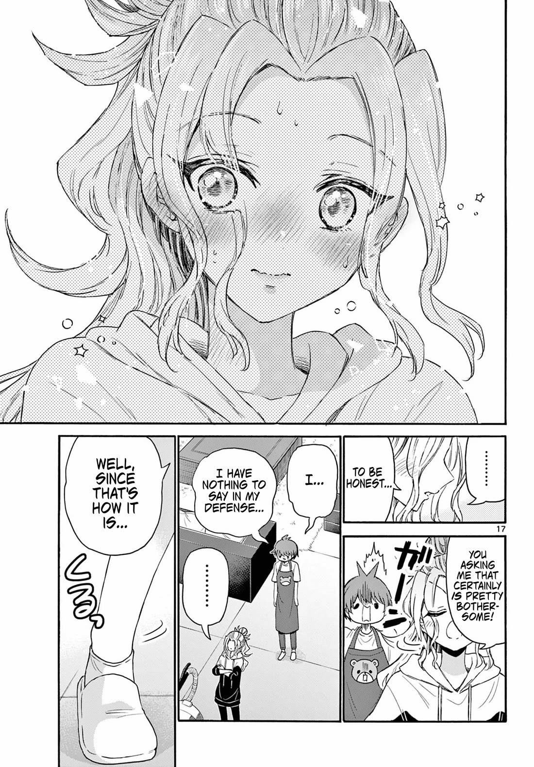 Mikadono Sanshimai wa Angai, Choroi Chapter 120 page 17 - Chapter 120: The middle sister, in love.
