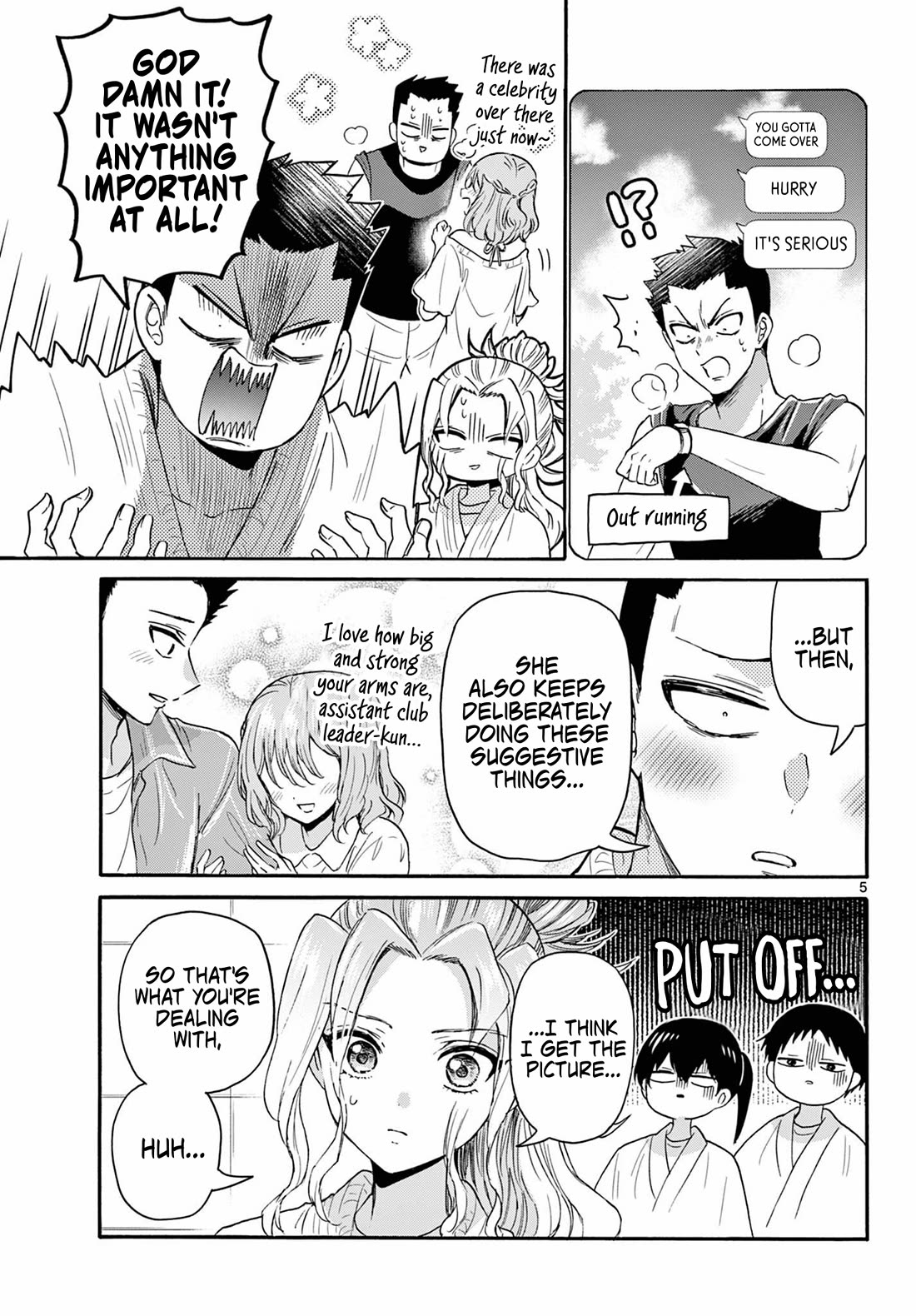 Mikadono Sanshimai wa Angai, Choroi Chapter 120 page 5 - Chapter 120: The middle sister, in love.
