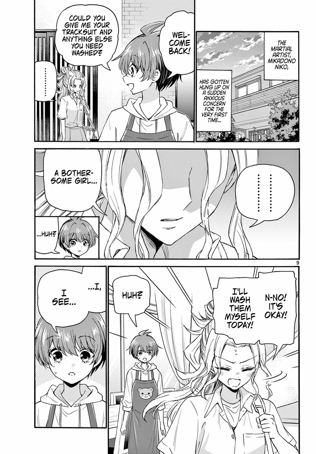 Mikadono Sanshimai wa Angai, Choroi Chapter 120 page 9 - Chapter 120: The middle sister, in love.