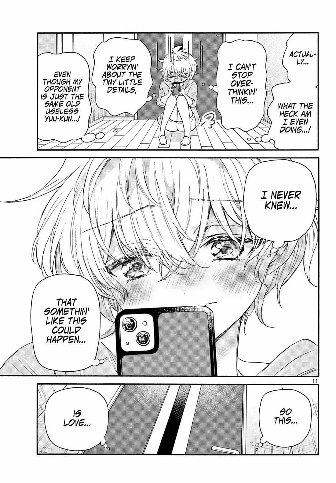 Mikadono Sanshimai wa Angai, Choroi Chapter 121 page 10 - Chapter 121: The youngest sister, in love.
