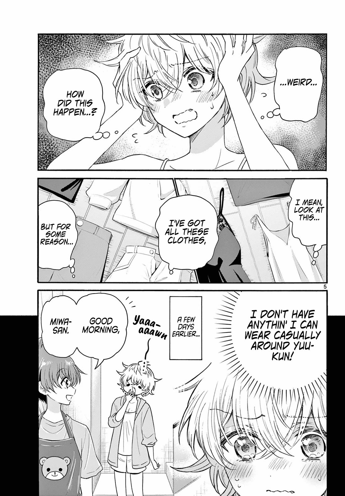 Mikadono Sanshimai wa Angai, Choroi Chapter 121 page 4 - Chapter 121: The youngest sister, in love.