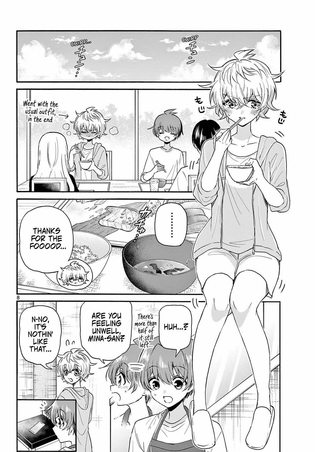 Mikadono Sanshimai wa Angai, Choroi Chapter 121 page 7 - Chapter 121: The youngest sister, in love.