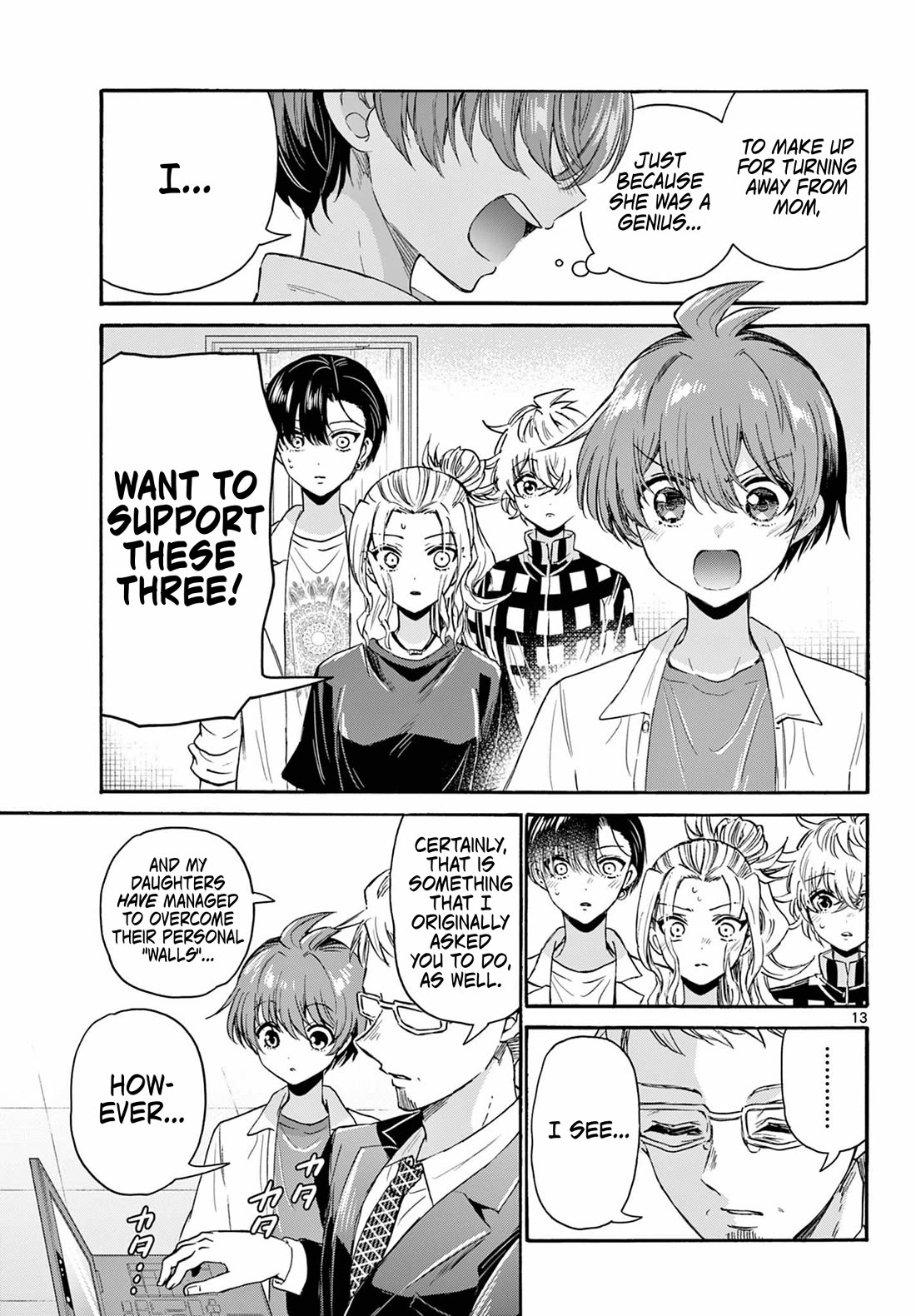 Mikadono Sanshimai wa Angai, Choroi Chapter 122 page 13 - Chapter 122: Yuu's decision.