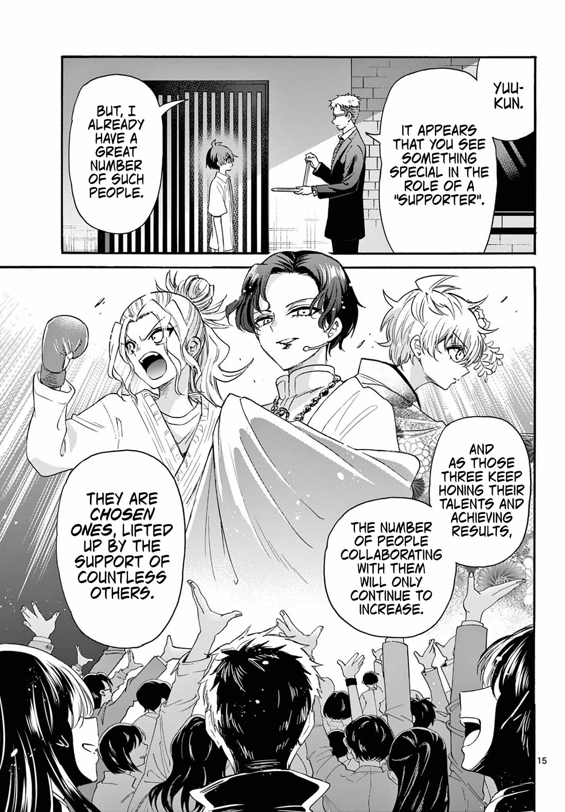 Mikadono Sanshimai wa Angai, Choroi Chapter 122 page 15 - Chapter 122: Yuu's decision.