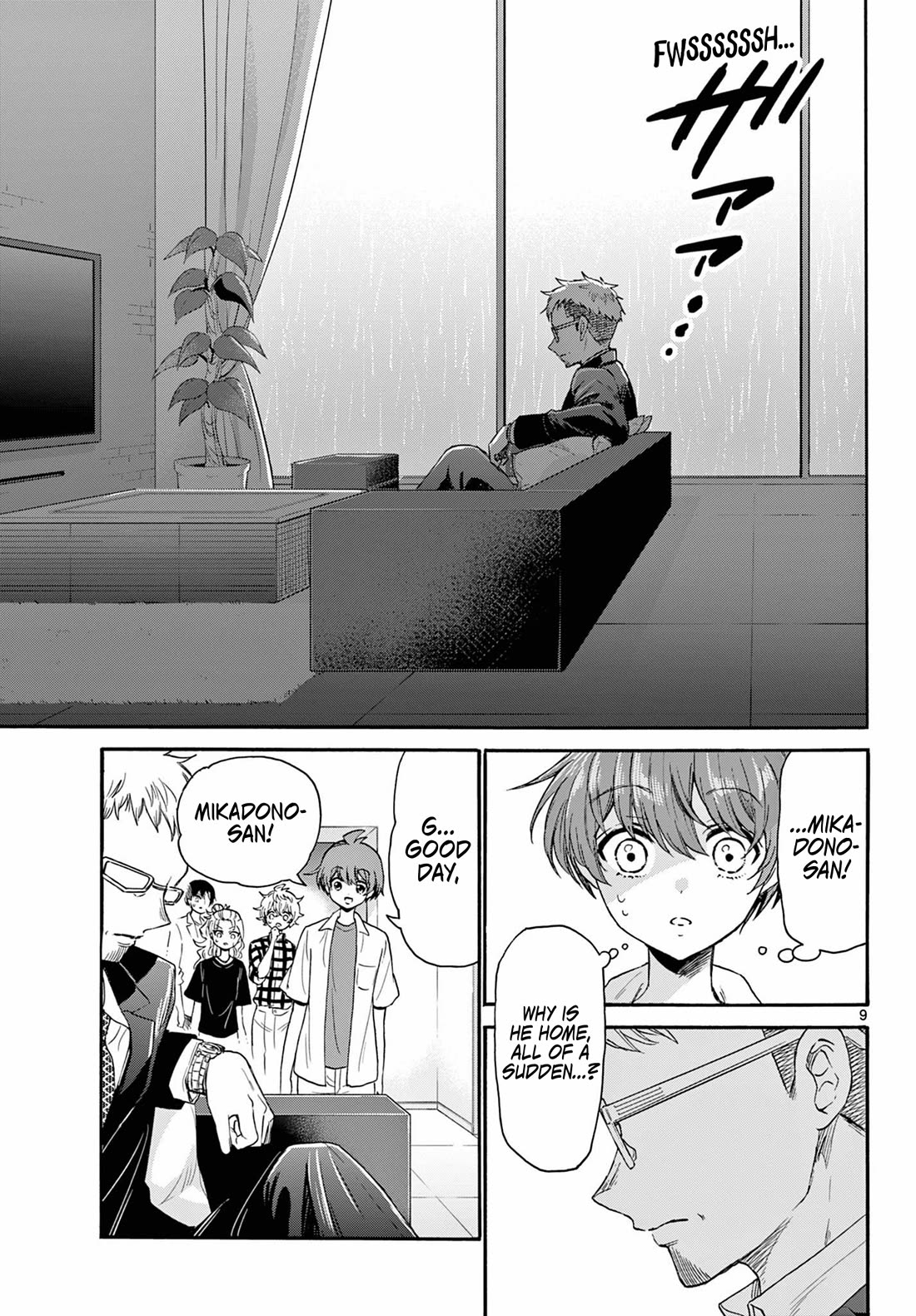 Mikadono Sanshimai wa Angai, Choroi Chapter 122 page 9 - Chapter 122: Yuu's decision.