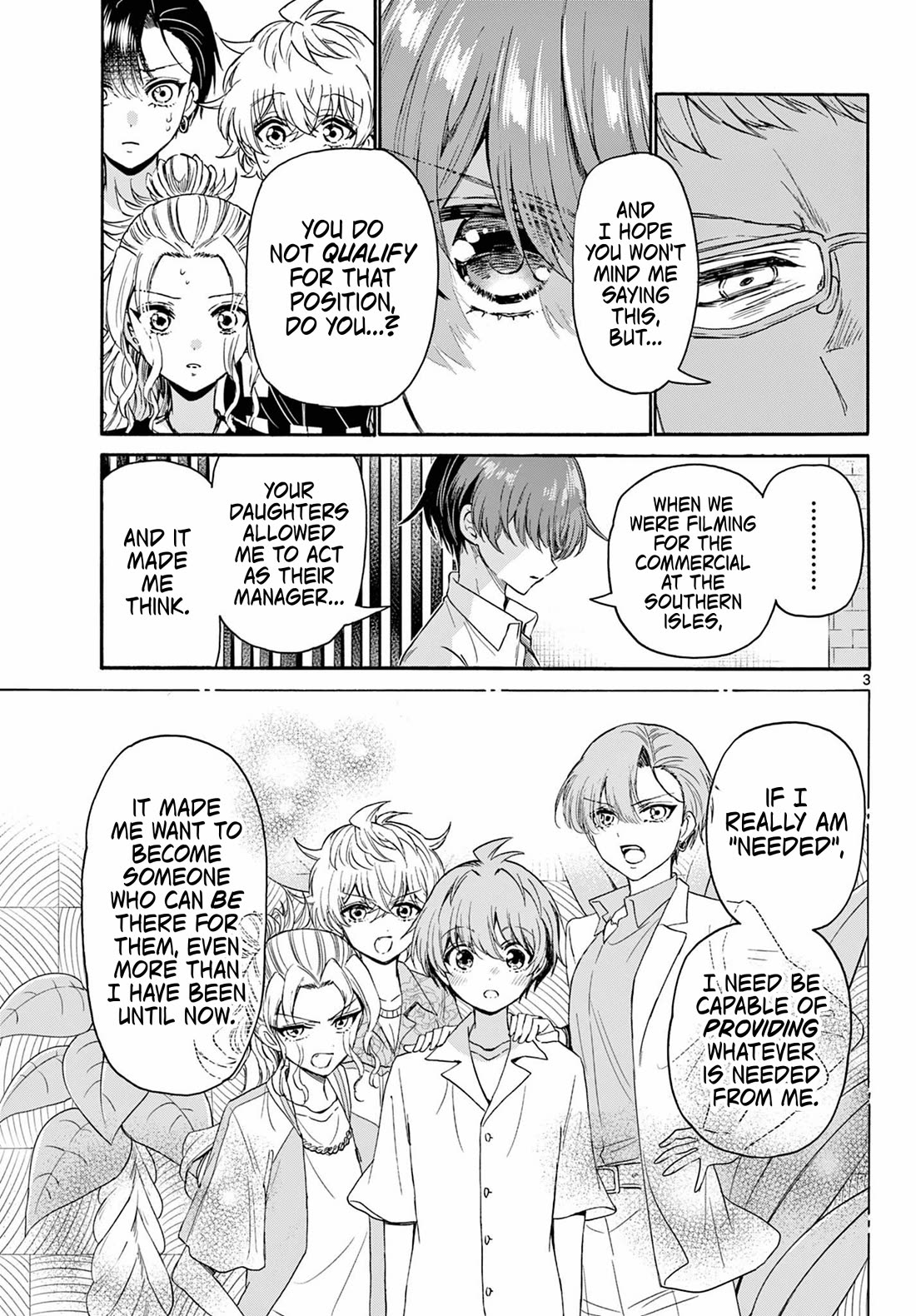 Mikadono Sanshimai wa Angai, Choroi Chapter 123 page 3 - Chapter 123: Unqualified, aren't you?