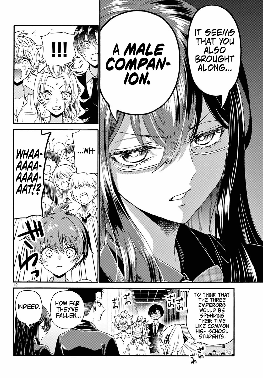 Mikadono Sanshimai wa Angai, Choroi Chapter 124 page 12 - Chapter 124: The worst hindrance.