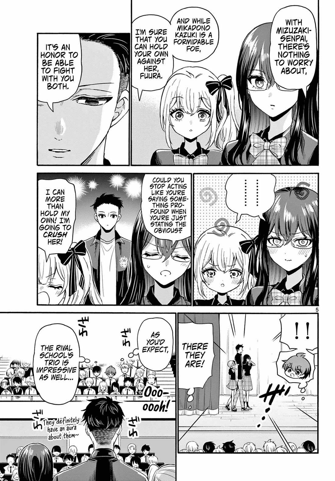 Mikadono Sanshimai wa Angai, Choroi Chapter 124 page 5 - Chapter 124: The worst hindrance.