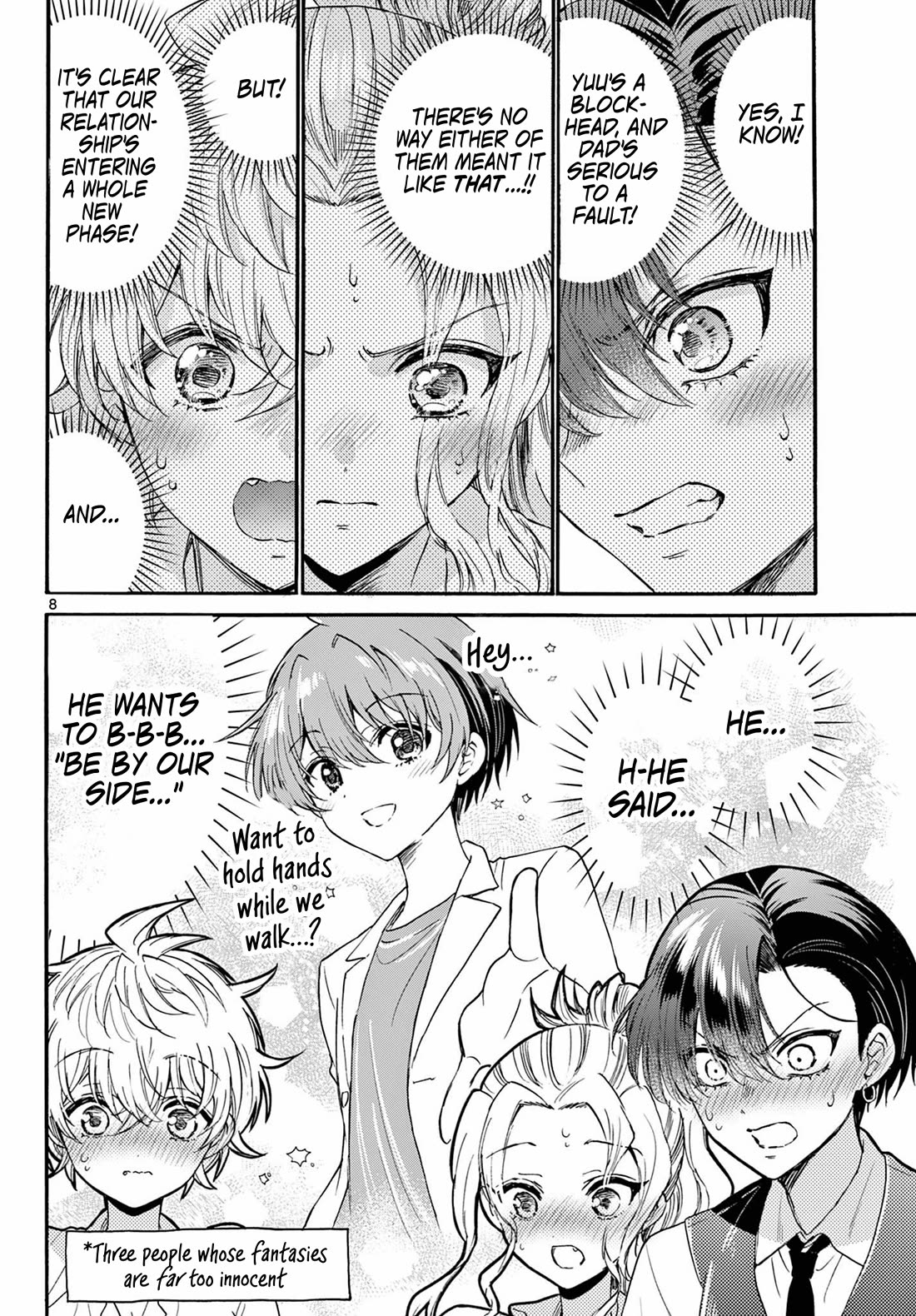 Mikadono Sanshimai wa Angai, Choroi Chapter 124 page 8 - Chapter 124: The worst hindrance.