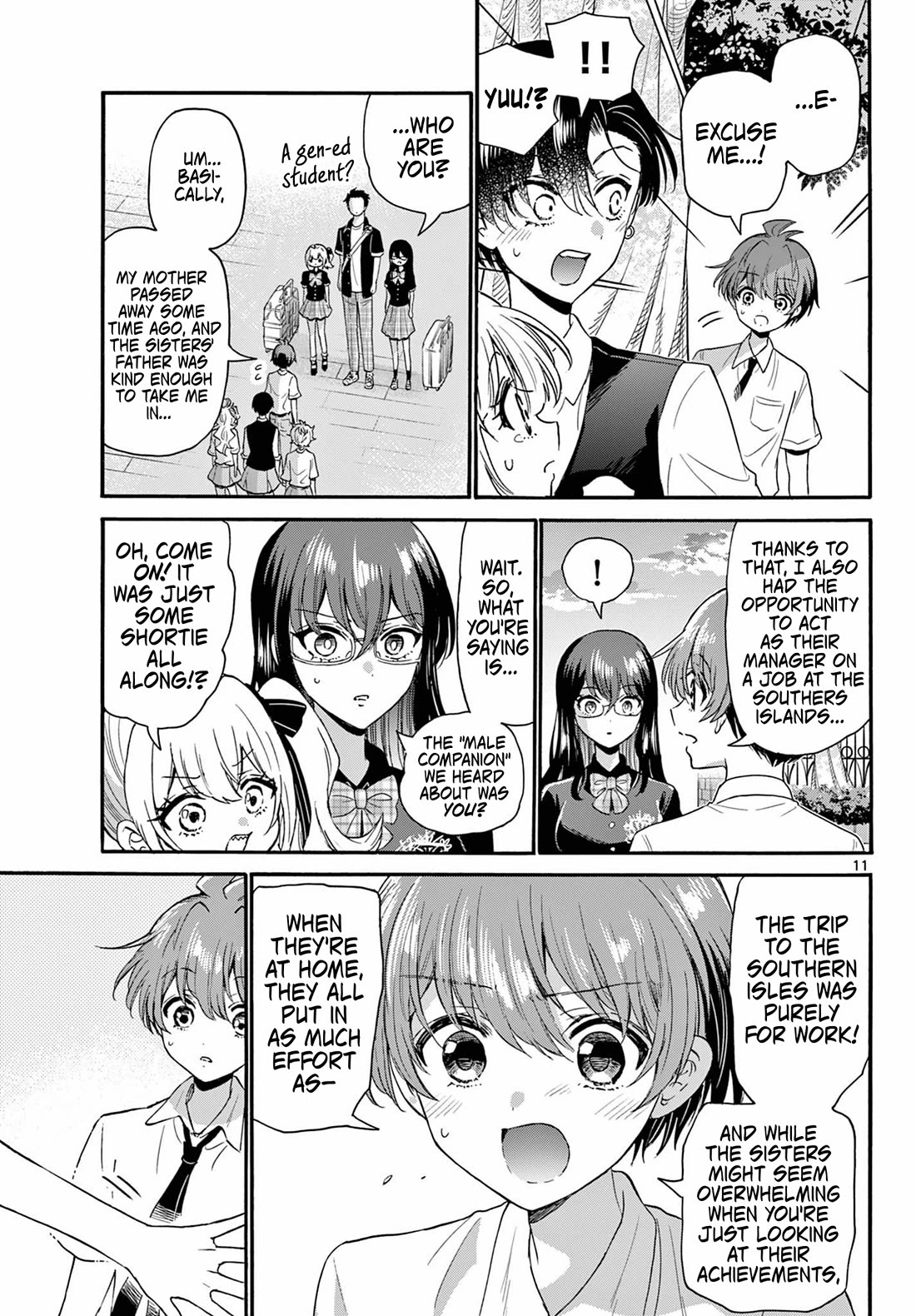 Mikadono Sanshimai wa Angai, Choroi Chapter 125 page 10 - Chapter 125: Useless, but not "useless".