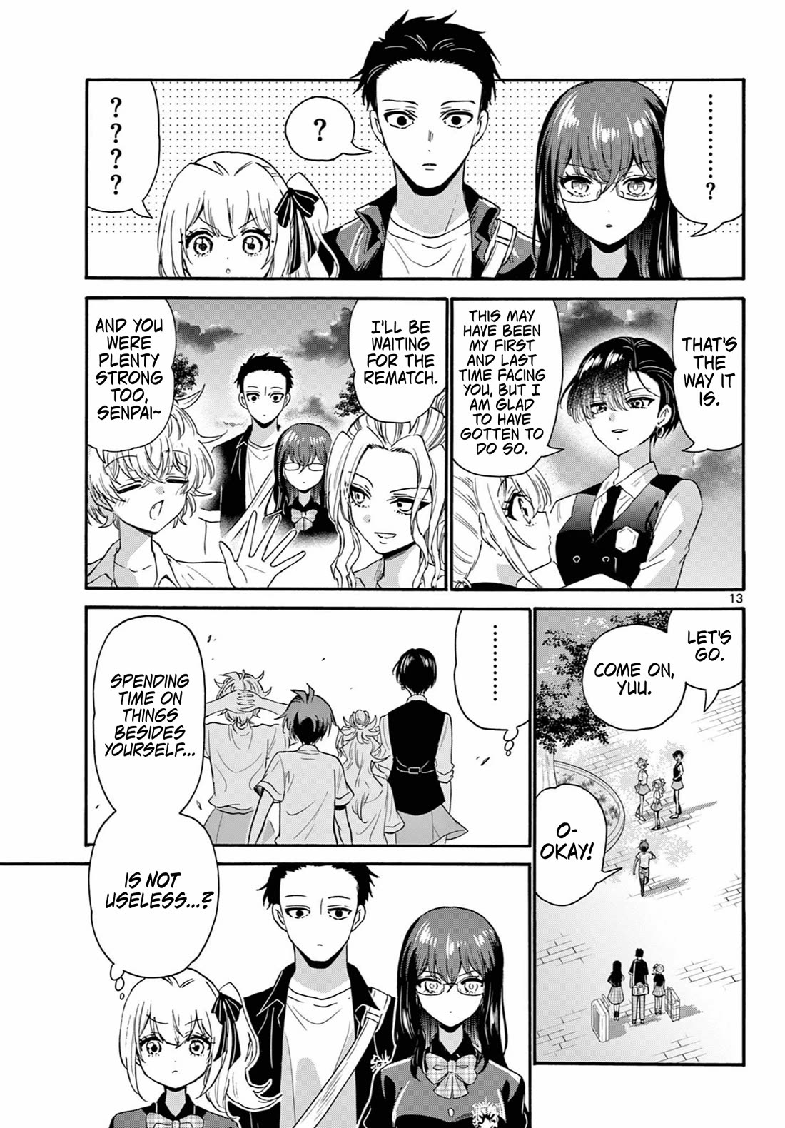 Mikadono Sanshimai wa Angai, Choroi Chapter 125 page 12 - Chapter 125: Useless, but not "useless".