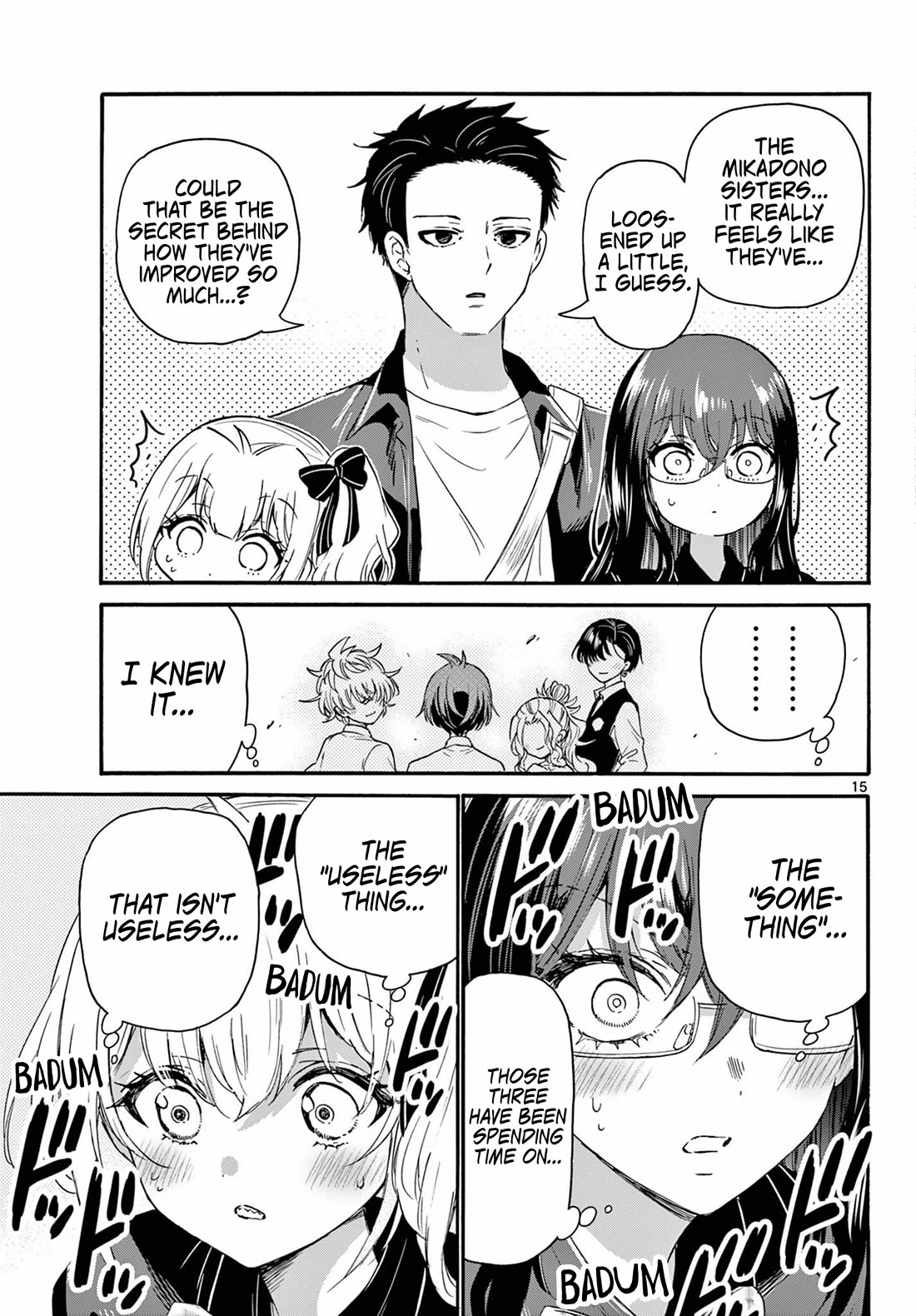 Mikadono Sanshimai wa Angai, Choroi Chapter 125 page 14 - Chapter 125: Useless, but not "useless".