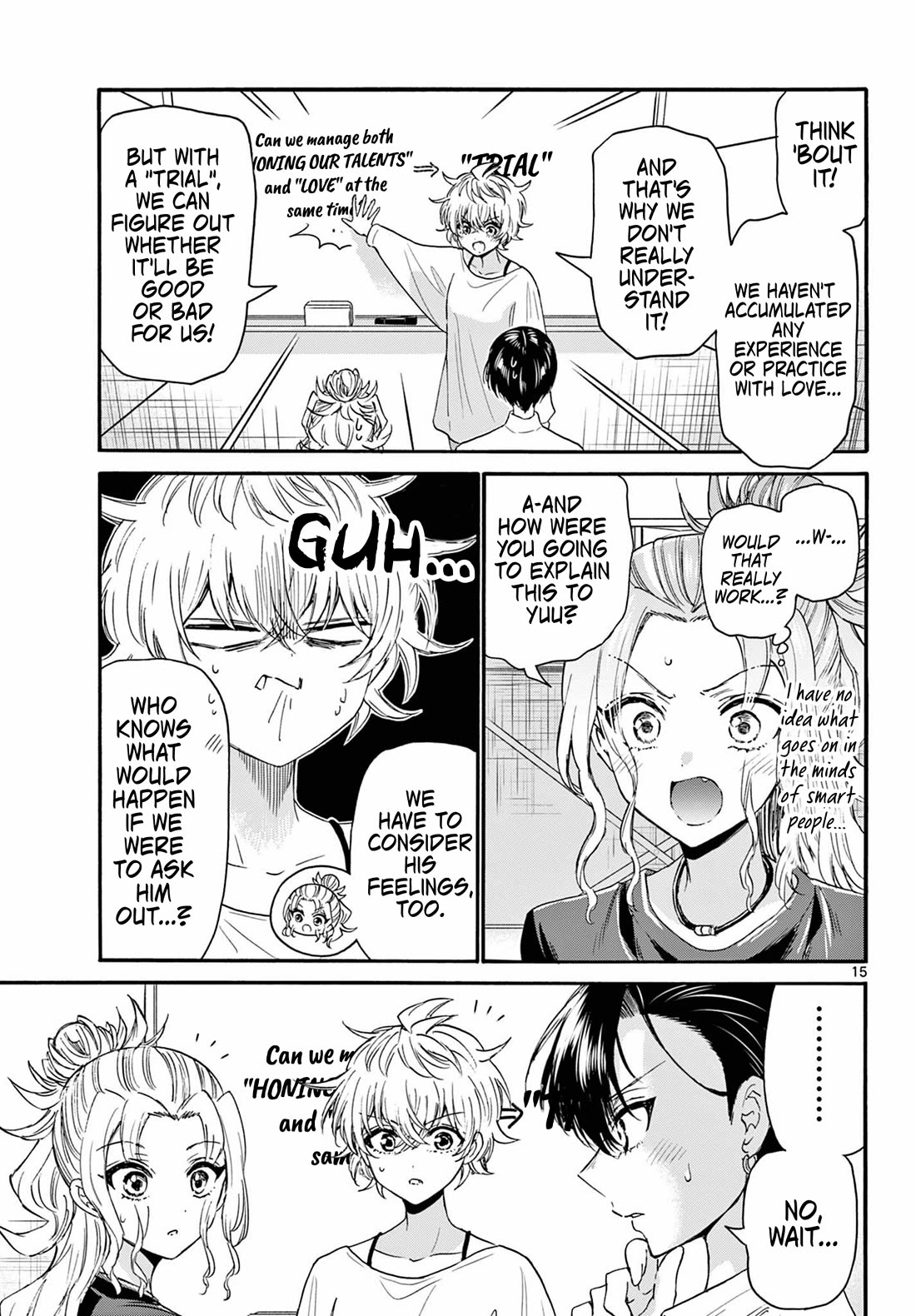 Mikadono Sanshimai wa Angai, Choroi Chapter 126 page 15 - Chapter 126: The result of love.