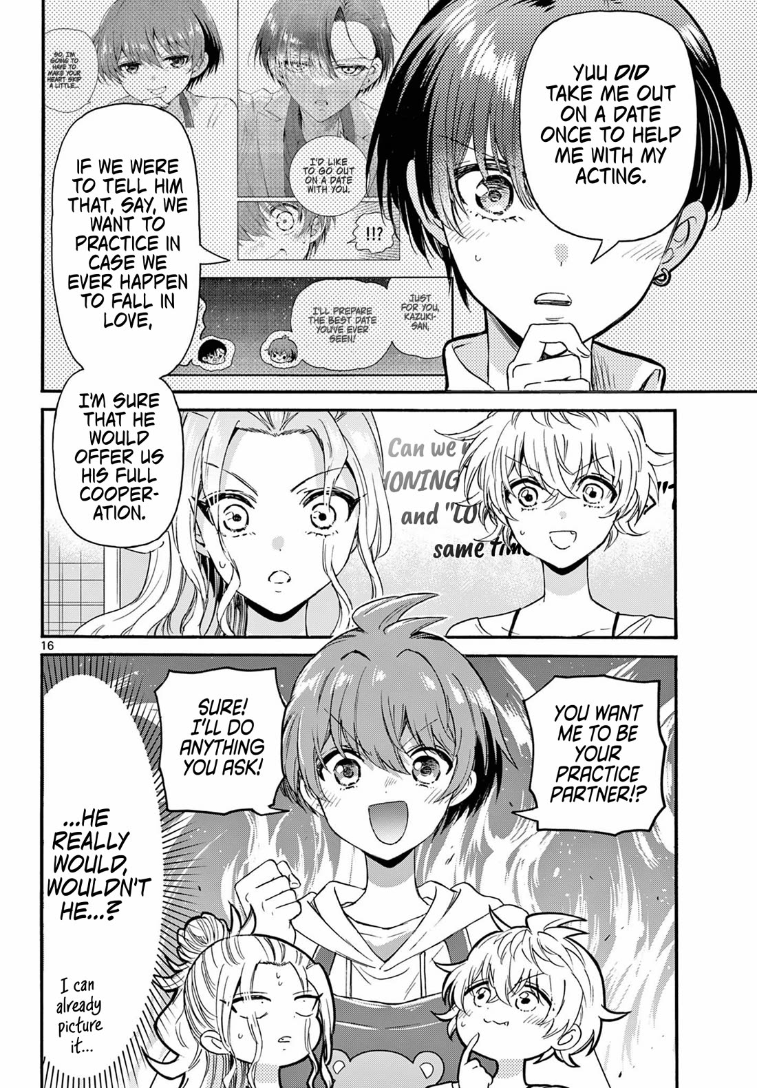 Mikadono Sanshimai wa Angai, Choroi Chapter 126 page 16 - Chapter 126: The result of love.