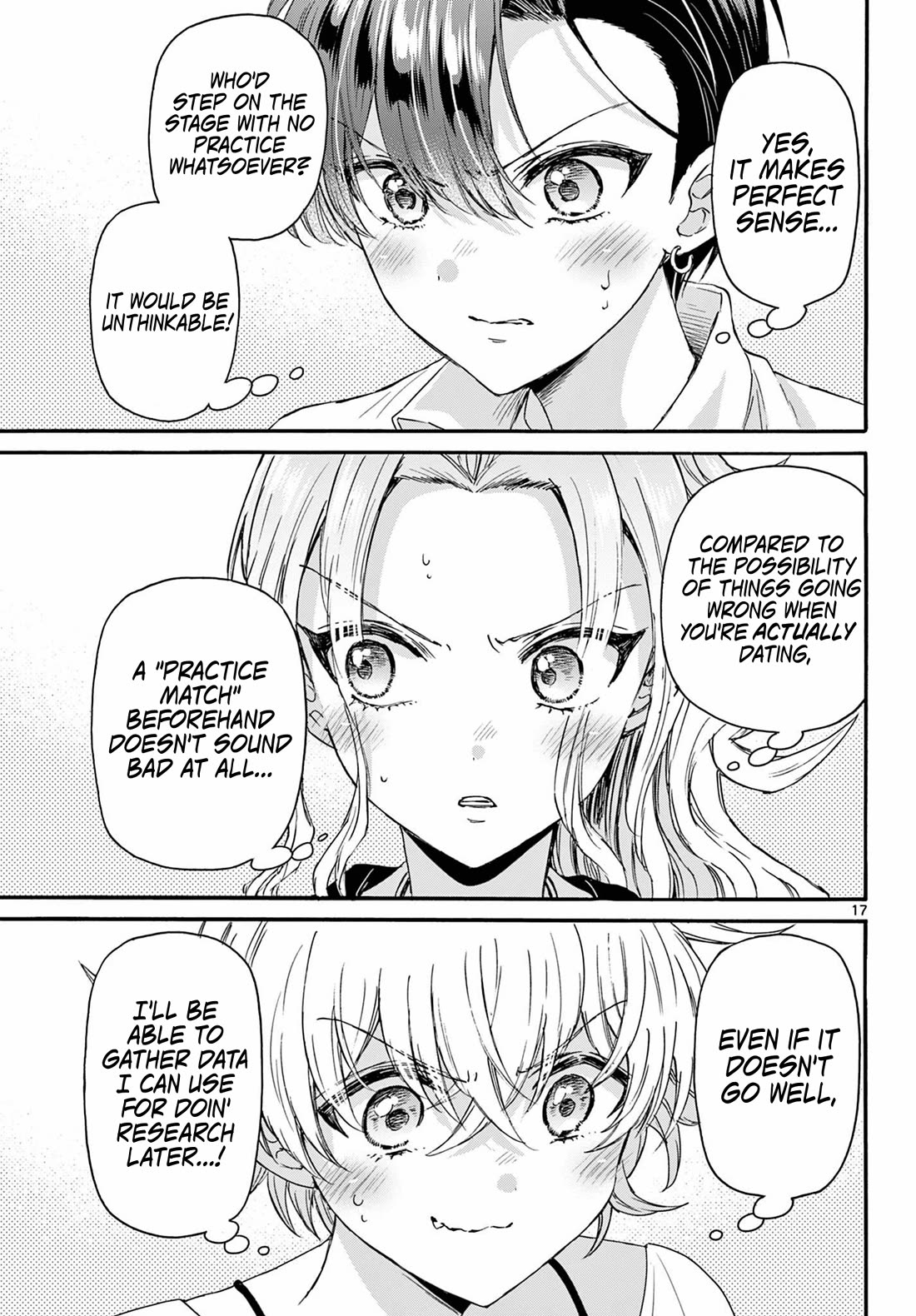 Mikadono Sanshimai wa Angai, Choroi Chapter 126 page 17 - Chapter 126: The result of love.