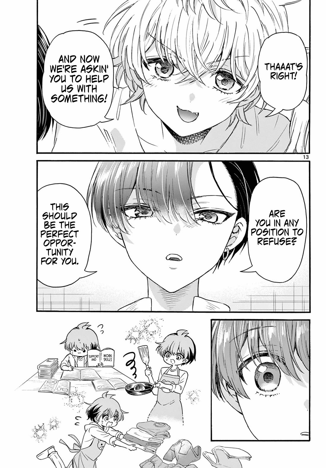Mikadono Sanshimai wa Angai, Choroi Chapter 127 page 12 - Chapter 127: Trial dating.