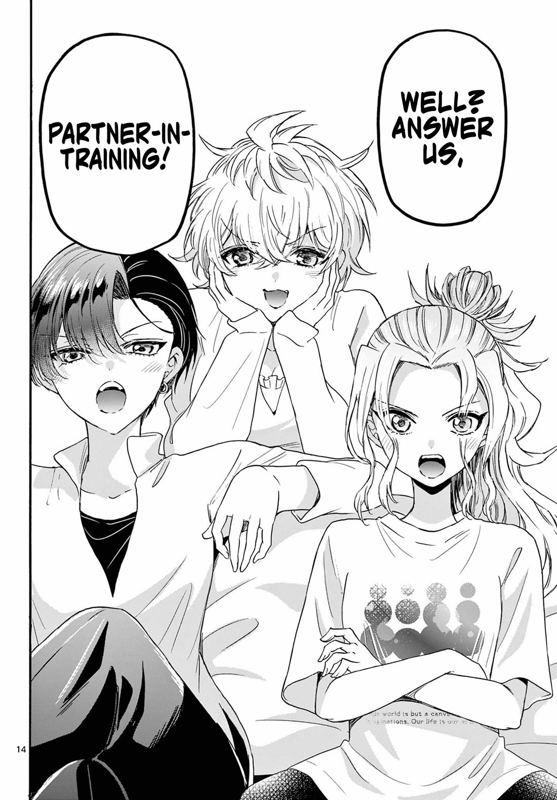 Mikadono Sanshimai wa Angai, Choroi Chapter 127 page 13 - Chapter 127: Trial dating.