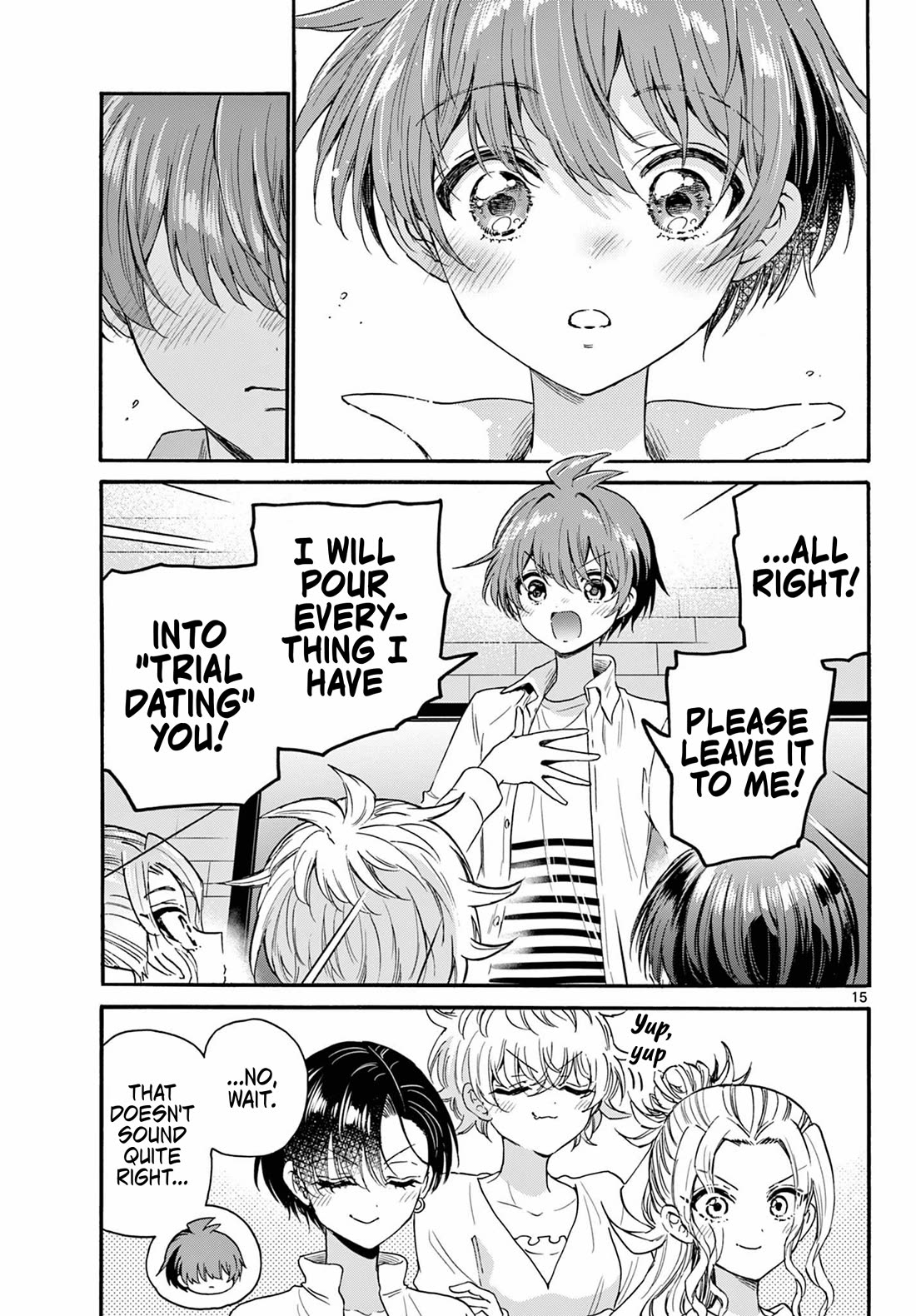 Mikadono Sanshimai wa Angai, Choroi Chapter 127 page 14 - Chapter 127: Trial dating.