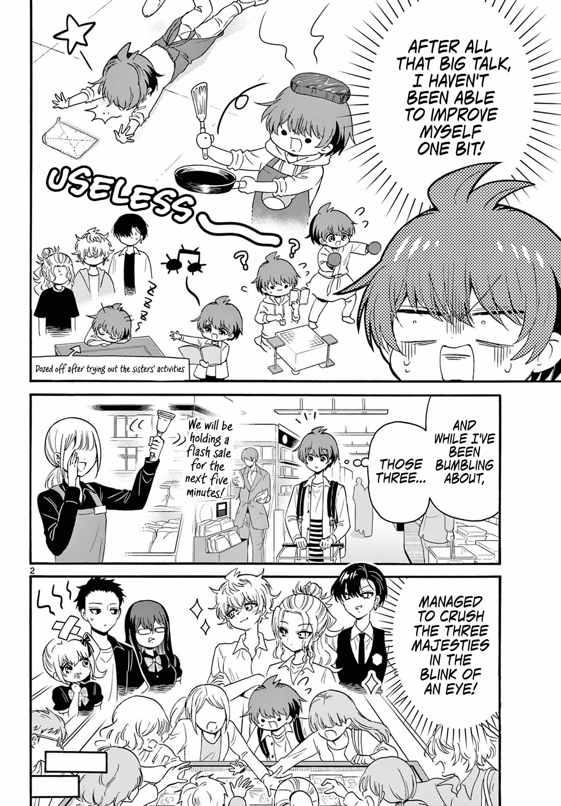 Mikadono Sanshimai wa Angai, Choroi Chapter 127 page 2 - Chapter 127: Trial dating.