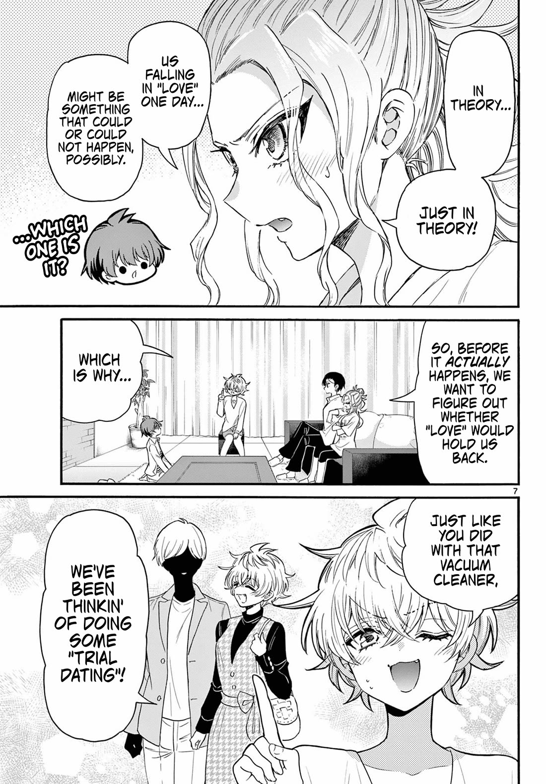 Mikadono Sanshimai wa Angai, Choroi Chapter 127 page 7 - Chapter 127: Trial dating.