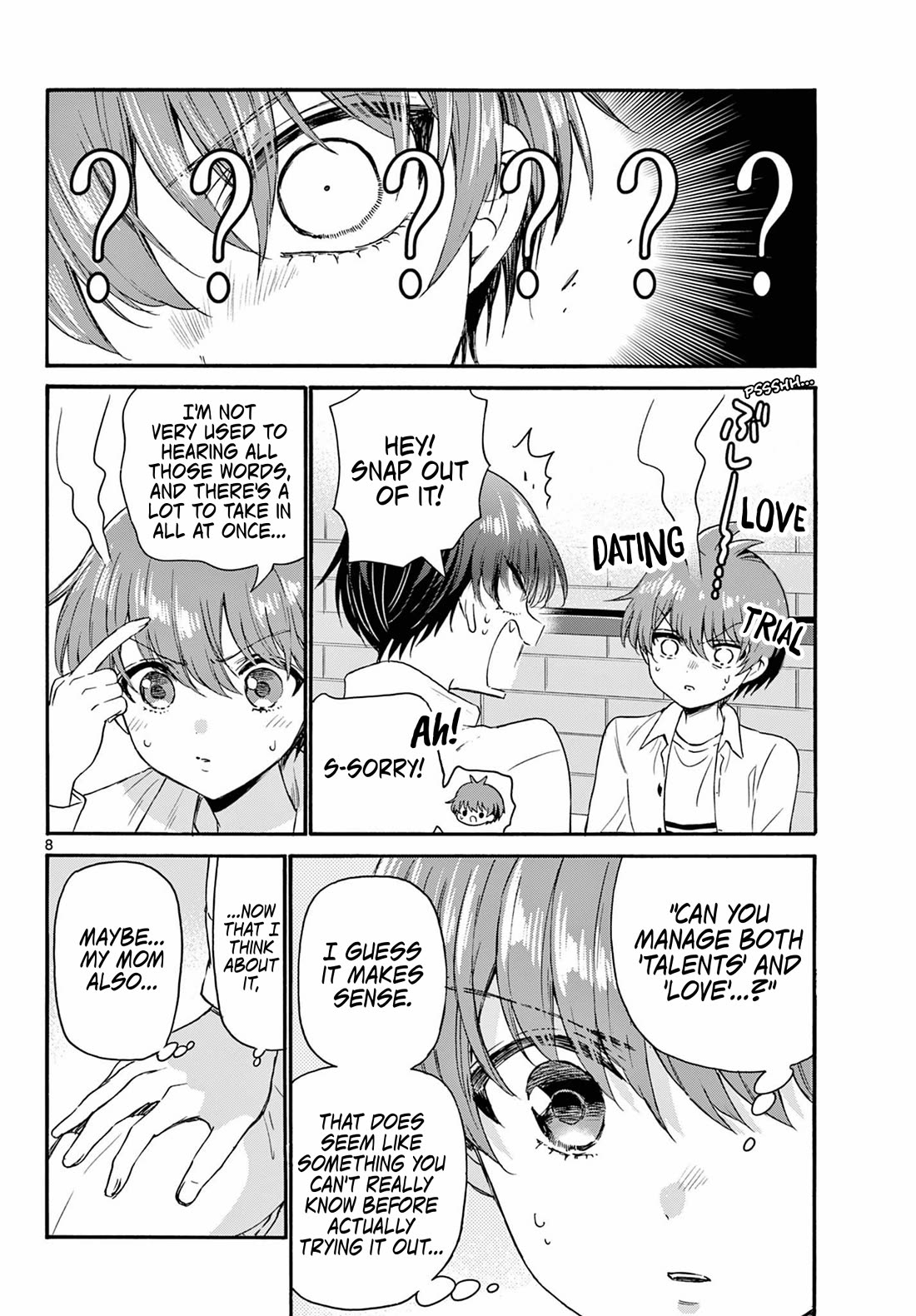 Mikadono Sanshimai wa Angai, Choroi Chapter 127 page 8 - Chapter 127: Trial dating.