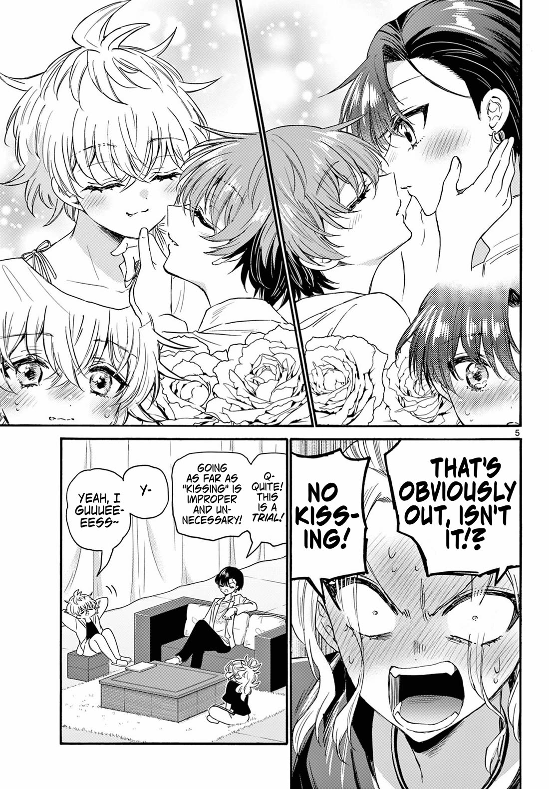 Mikadono Sanshimai wa Angai, Choroi Chapter 128 page 5 - Chapter 128: Rules of love.